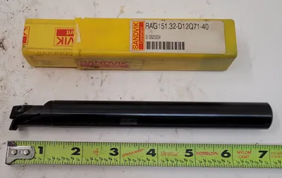 SANDVIK COROMANT RAG151.32-D12Q71-40 T-MAX Q-CUT BORING BAR, 0.7086IN MIN BORE DIA - undefined