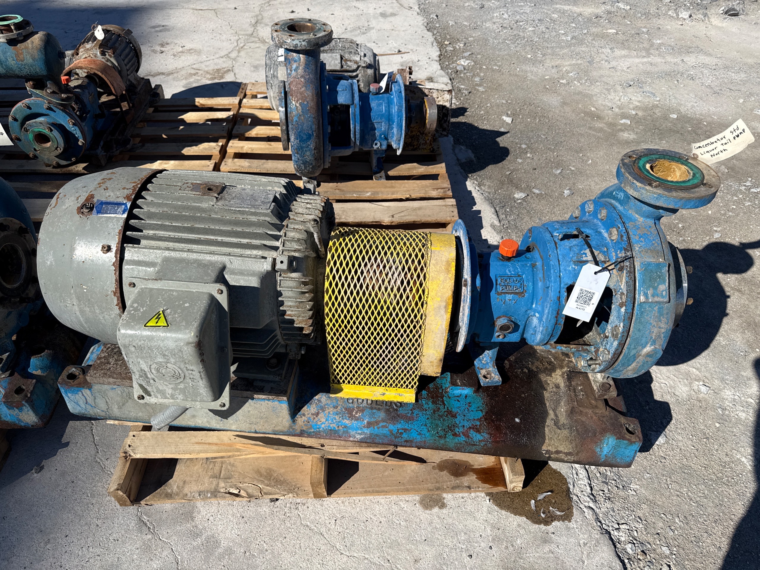 GOULDS PUMP & 40 HP MOTOR ASSEMBLY - undefined