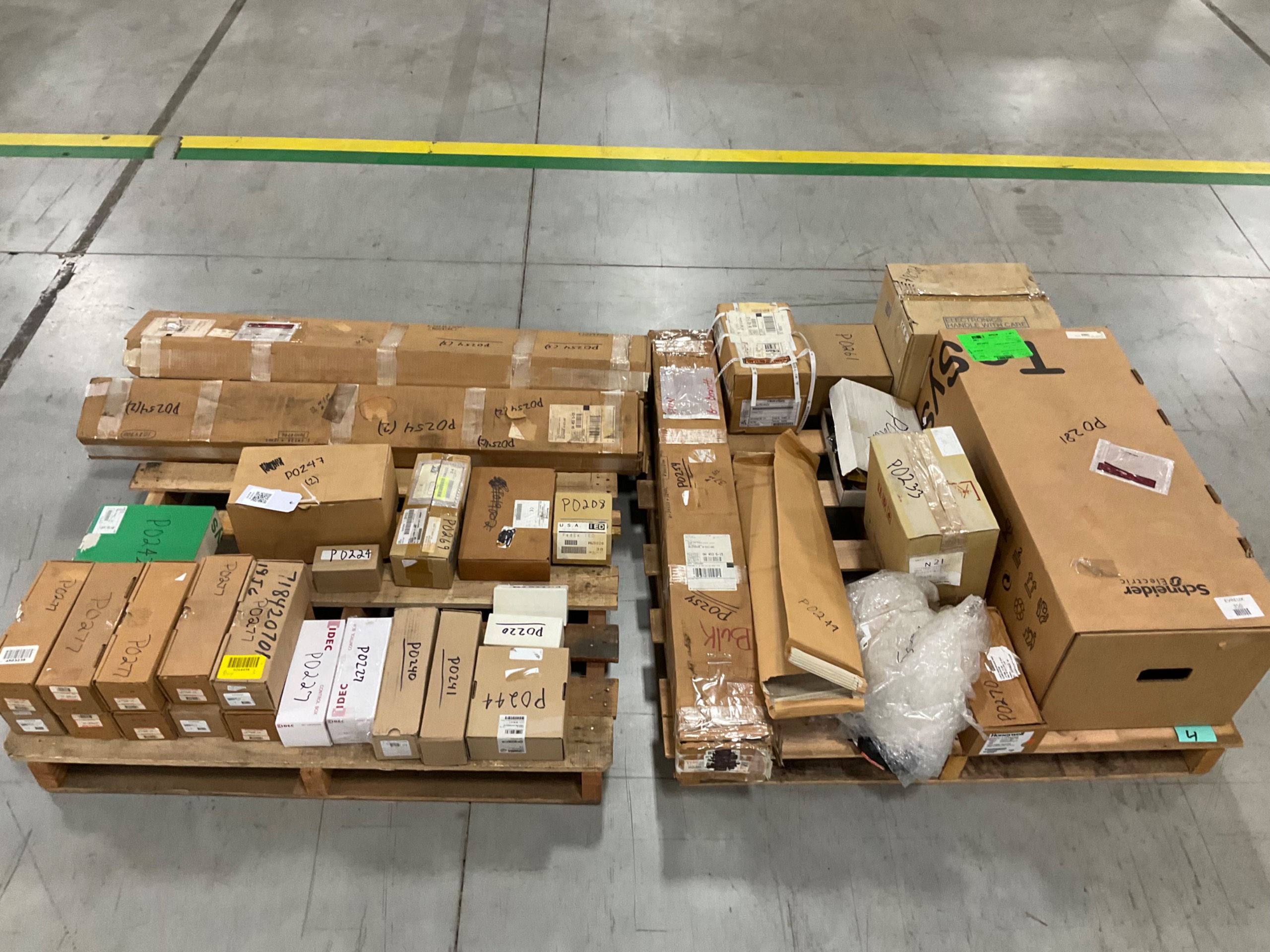 BULK LIST OF ELECTRICAL PARTS - undefined