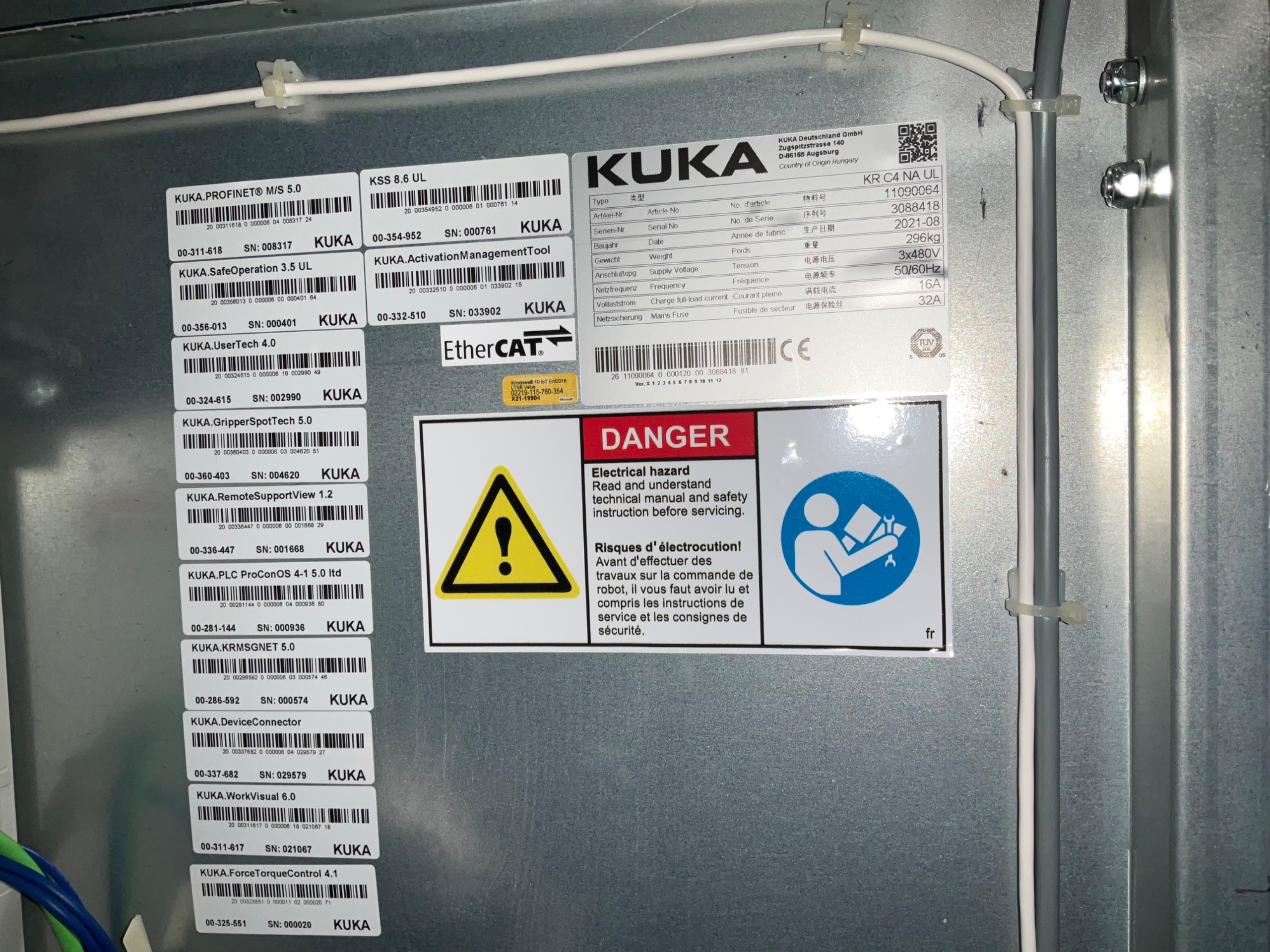 2021 KUKA KR 500 R2830 ROBOT & CONTROLLER ASSEMBLY - undefined