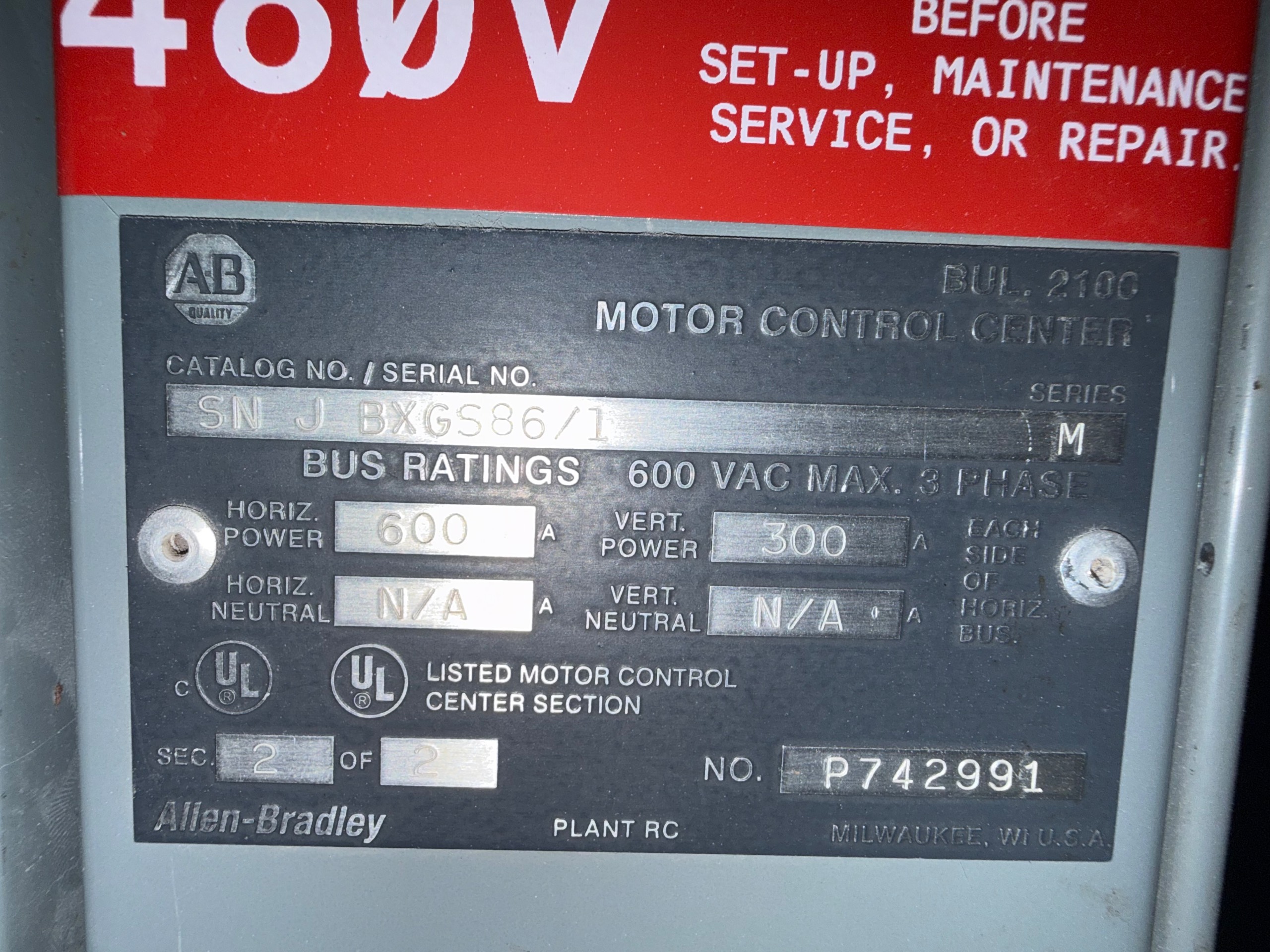 CONTENTS OF ELECTRICAL ROOM - undefined