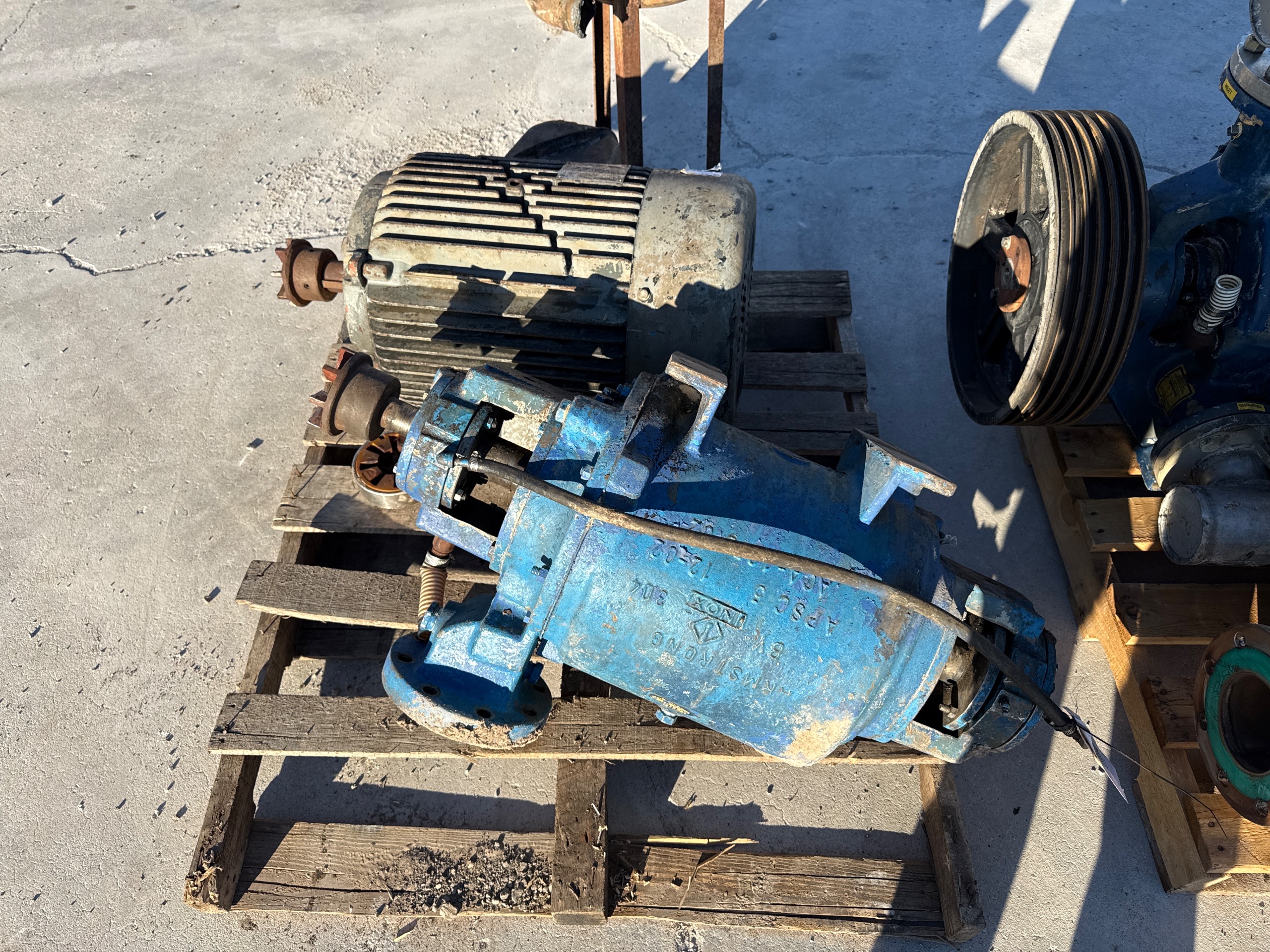 NASH SC5 PUMP & 30HP MOTOR ASSEMBLY - undefined