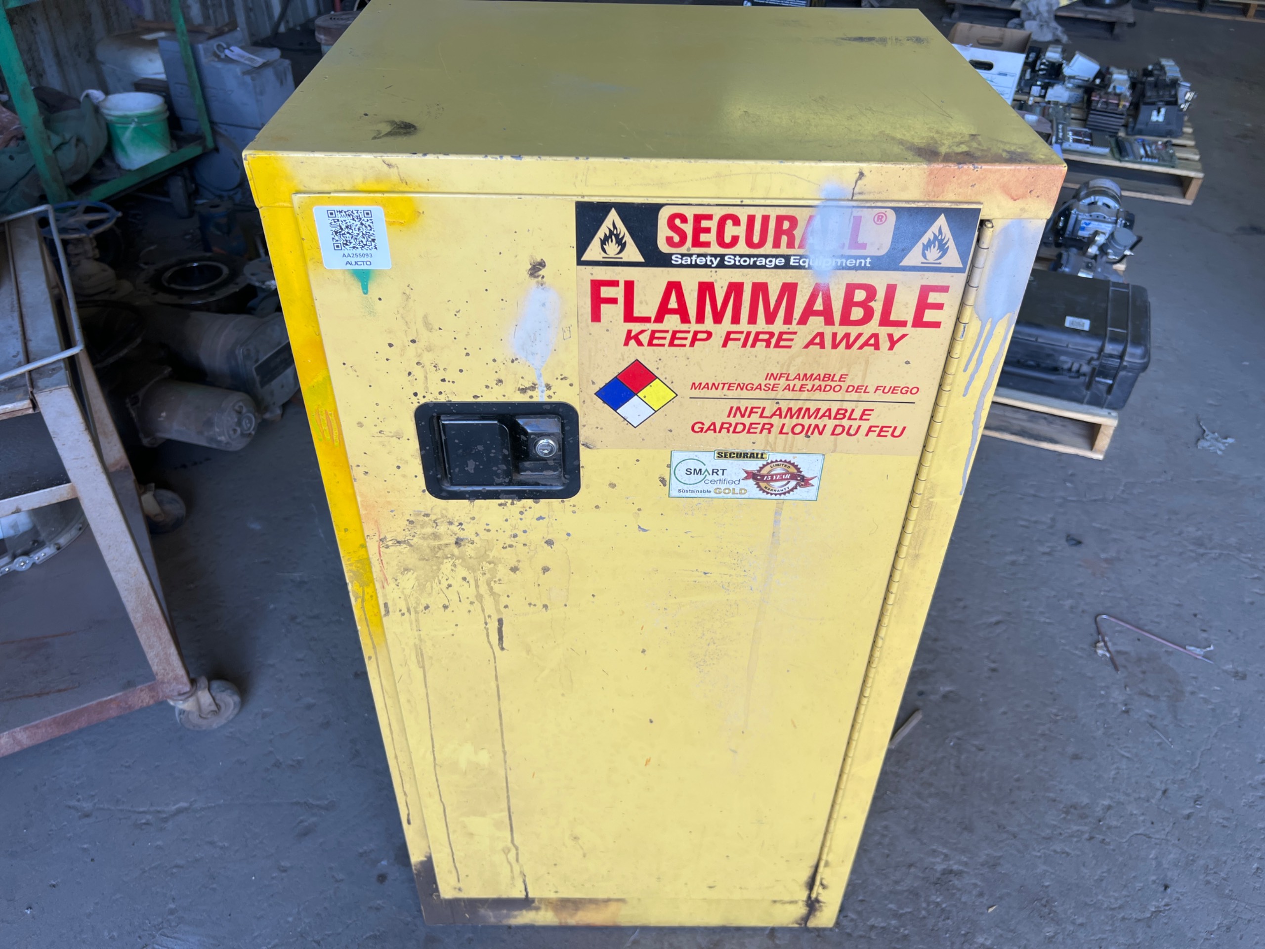 SECURALL A110 FLAME PROOF STORAGE CABINET - undefined