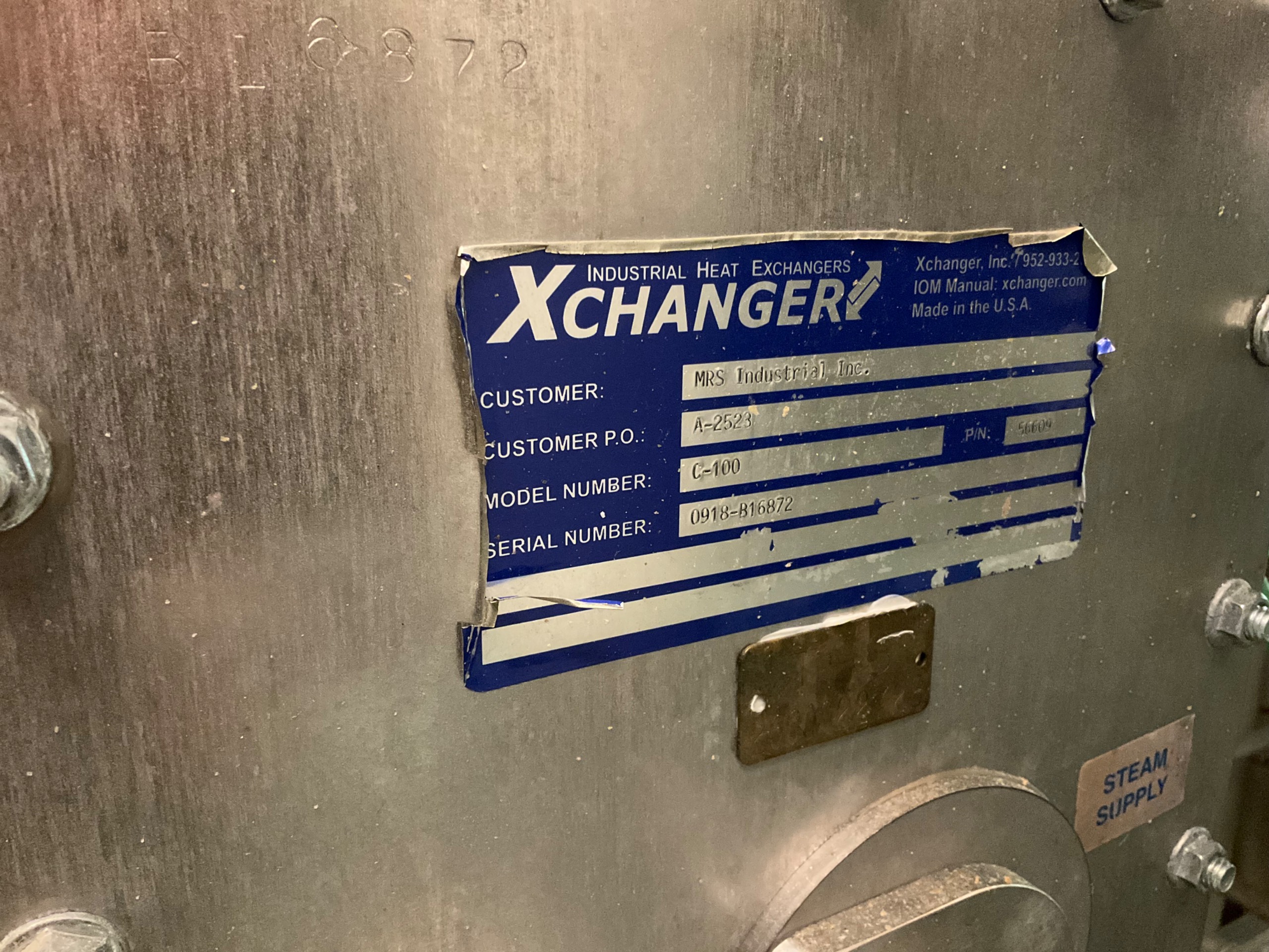 XCHANGER C-100 HEAT EXCHANGER - undefined
