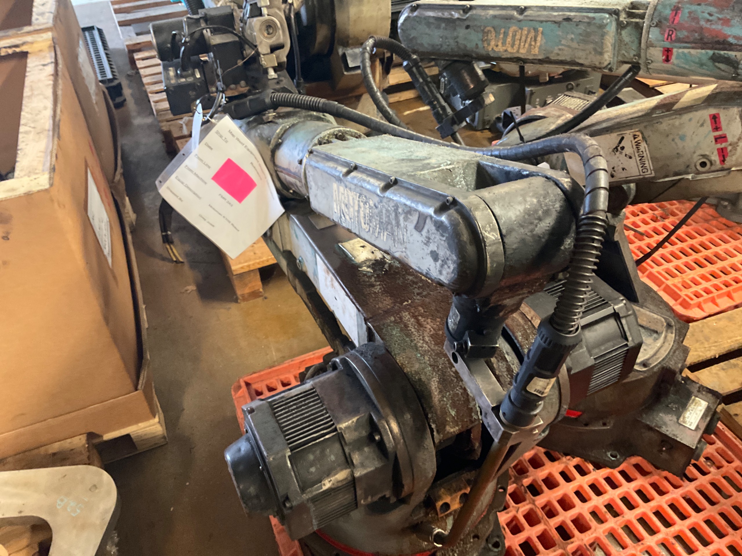 1992 YASKAWA MOTOMAN YRFL-NNA10GB ROBOT - undefined