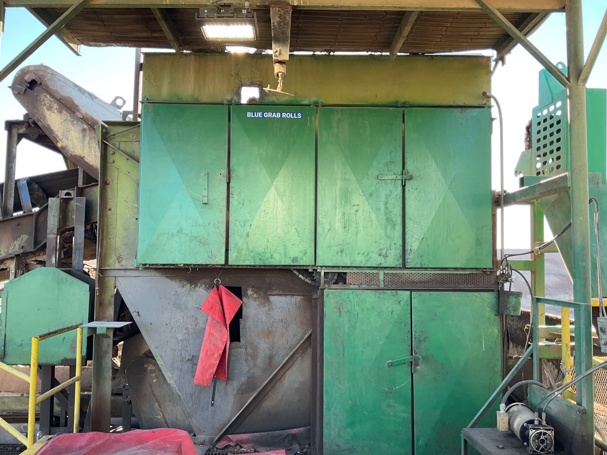 PPI INCLINE BELT CONVEYOR & HOPPER SYSTEM WITH SCALE - undefined
