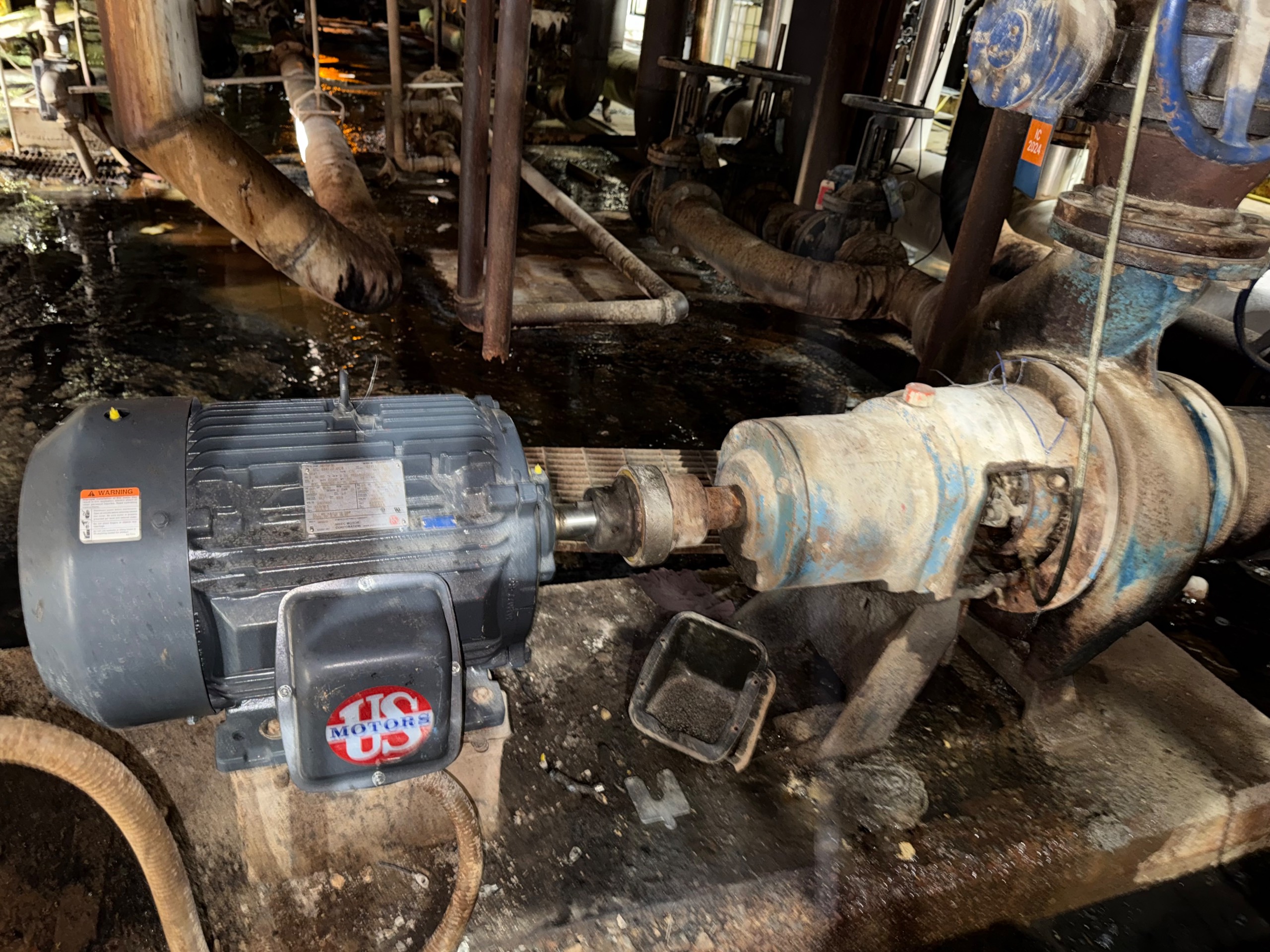 WORTHINGTON PUMP & 15HP MOTOR ASSEMBLY - undefined
