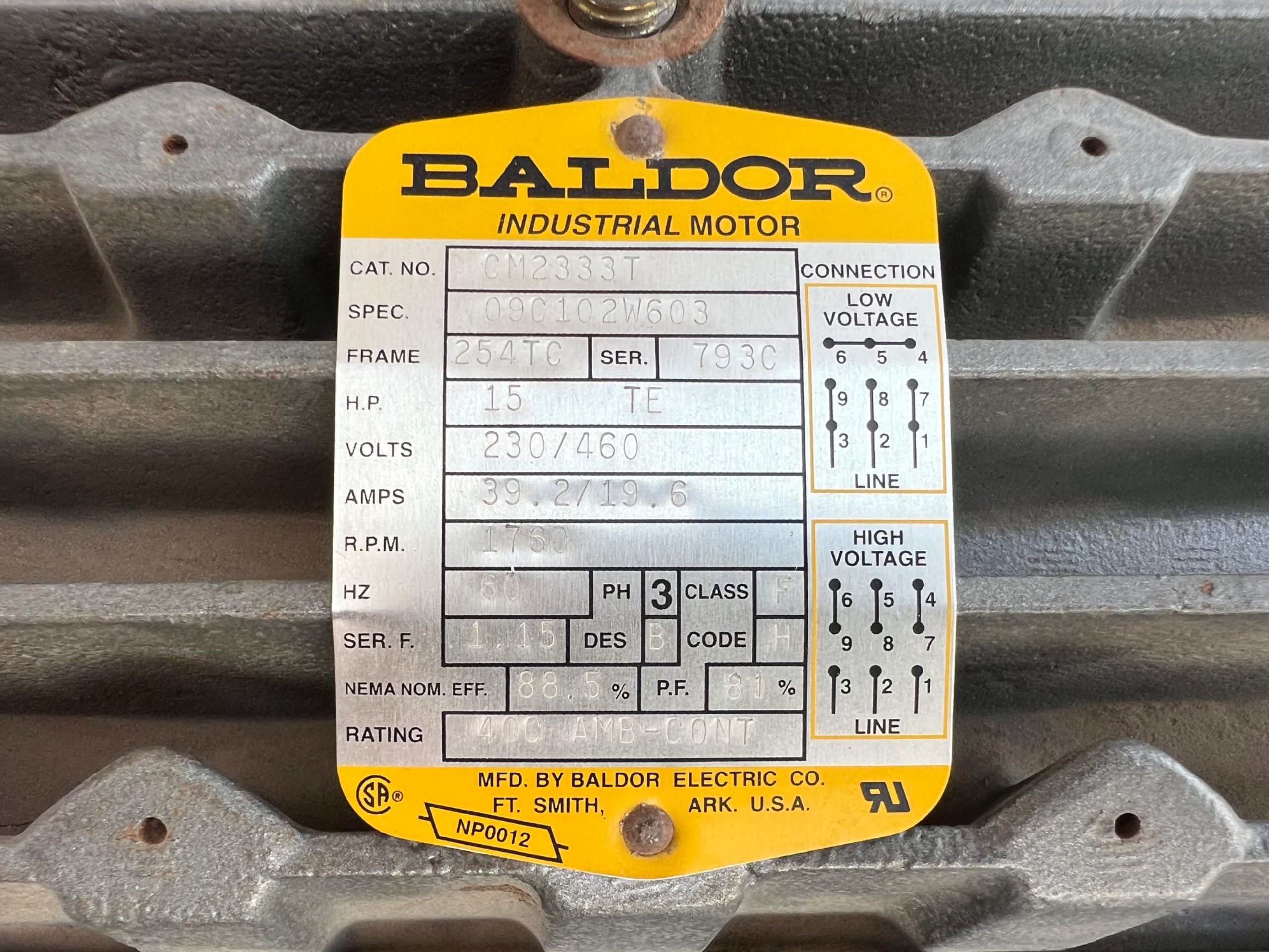 QTY 9: ELECTRIC MOTORS - undefined