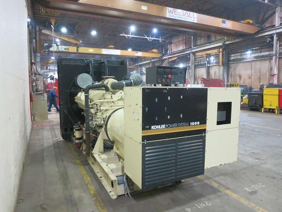 2000 KOHLER 1000ROZM DIESEL GENERATOR 1000 KW - undefined