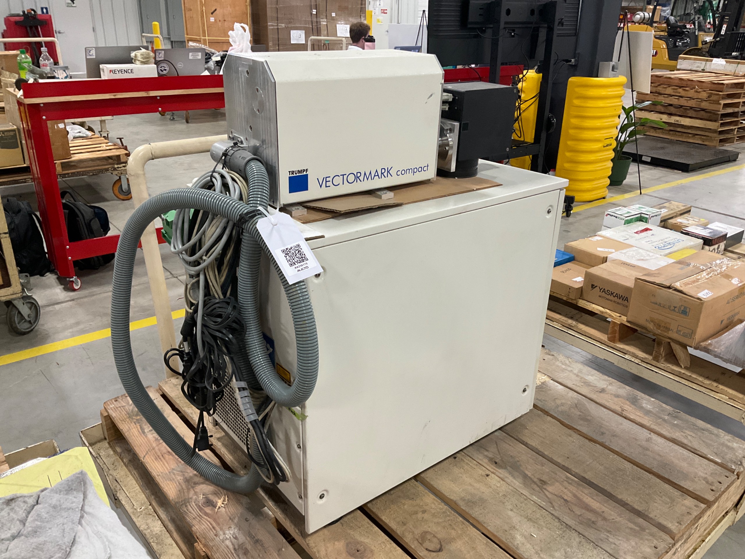 2008 TRUMPF VECTORMARK COMPACT LASER MARKING SYSTEM - undefined