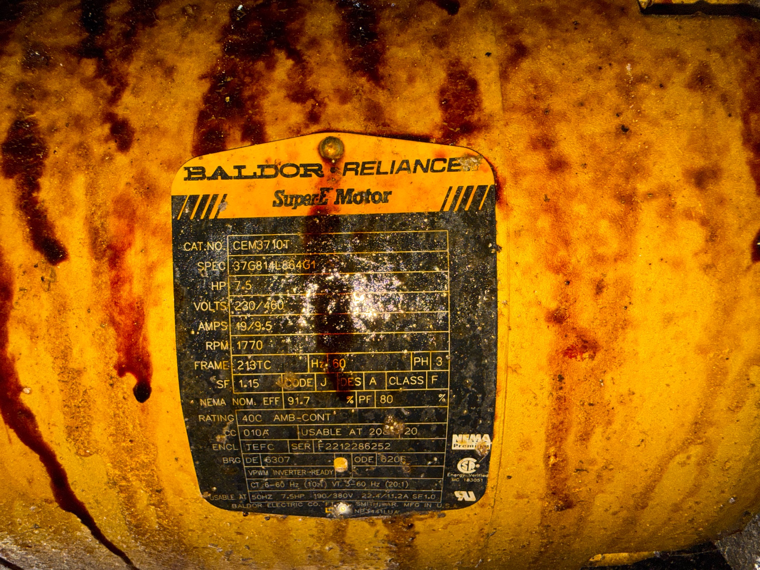 CENTRIFUGAL PUMP, 7.5 HP - undefined