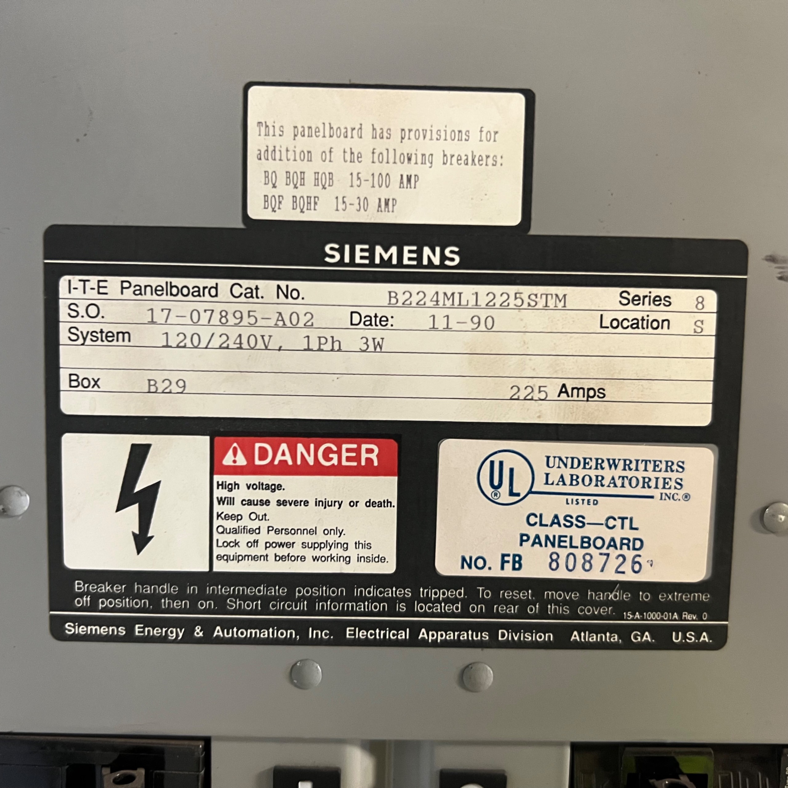 BULK QTY OF SIEMENS MOTOR CONTROL CENTERS - undefined