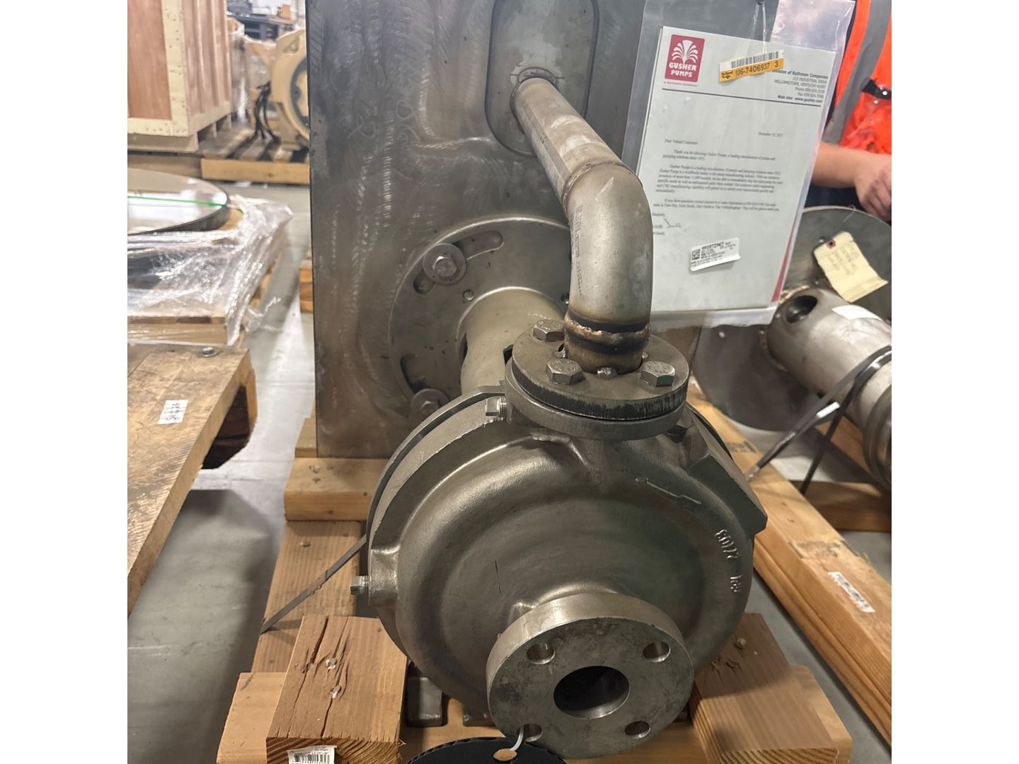 GUSHER PUMPS CL1X1.5-8SELCDMBDP CENTRIFUGAL PUMP - undefined