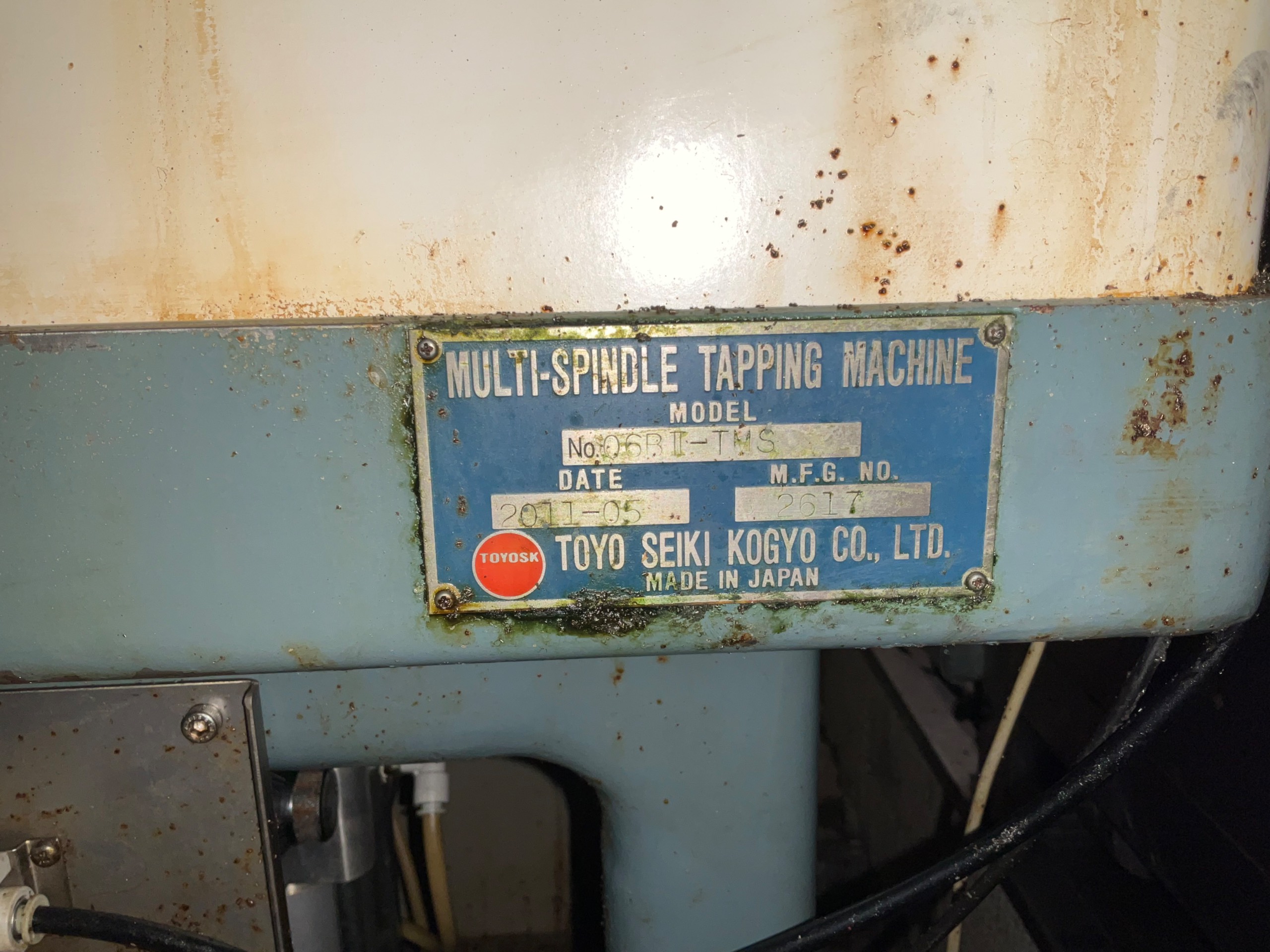 2011 TOYOSK 06BII-TMS MULTI-SPINDLE TAPPING MACHINE - undefined