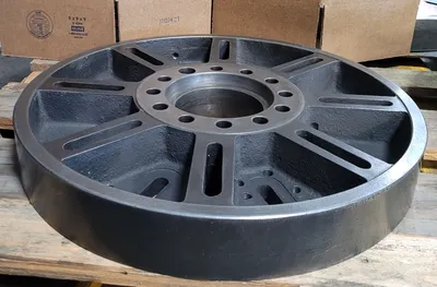 FACE PLATE FOR LATHE, 19-5/8" DIAMETER, A2-8 MOUNT - undefined