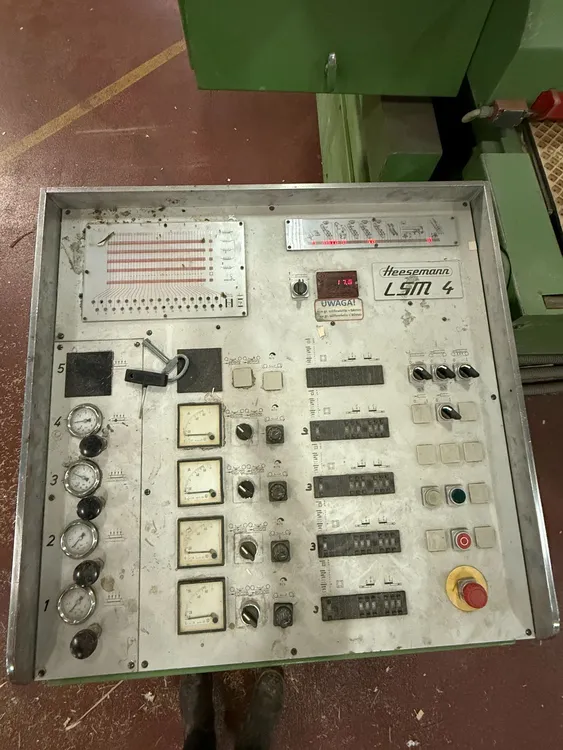 1990 HEESEMANN LSM4 WIDE BELT SANDER - undefined