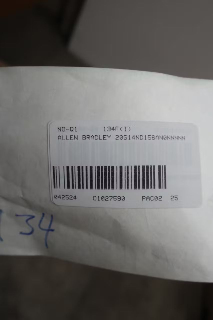 ALLEN BRADLEY 20G14ND156AN0NNNNN POWERFLEX 755 AC VFD DRIVE 400HZ 460V-AC 125HP - undefined