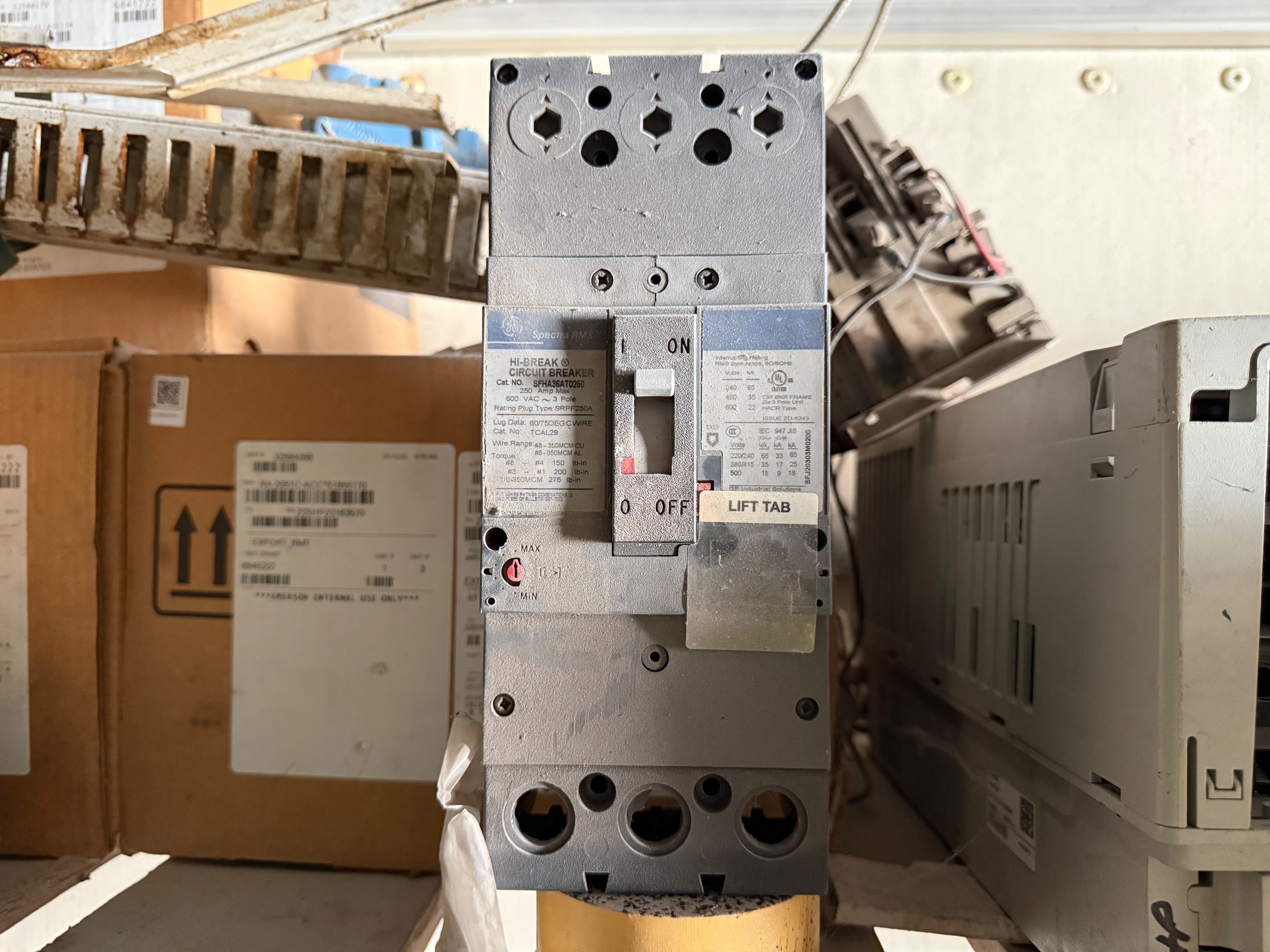 CONTENTS OF CONTAINER WITH INDUSTRIAL PARTS - undefined