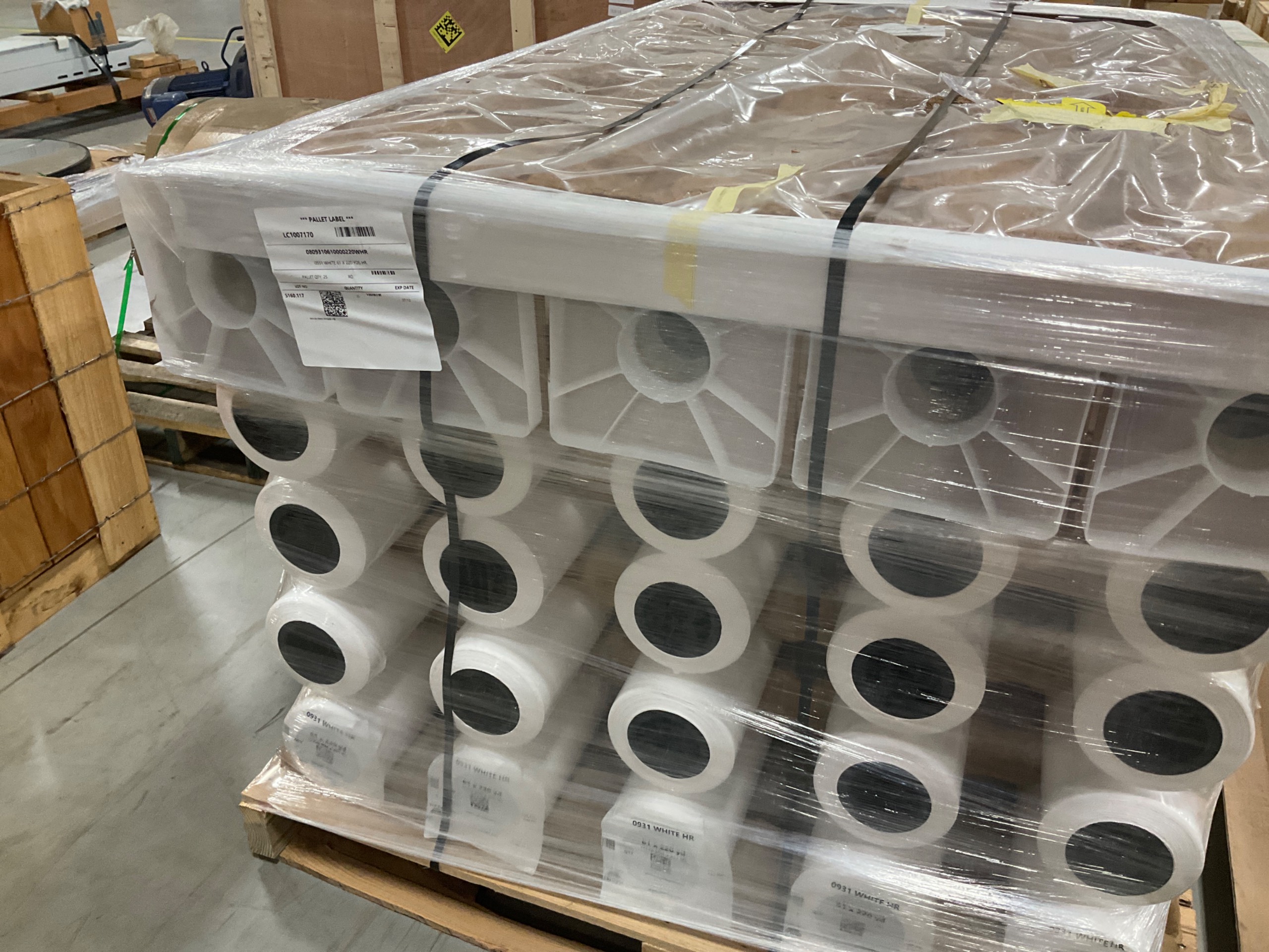 QTY 25: AMERICAN BILTRITE PACKAGING ROLLS - undefined