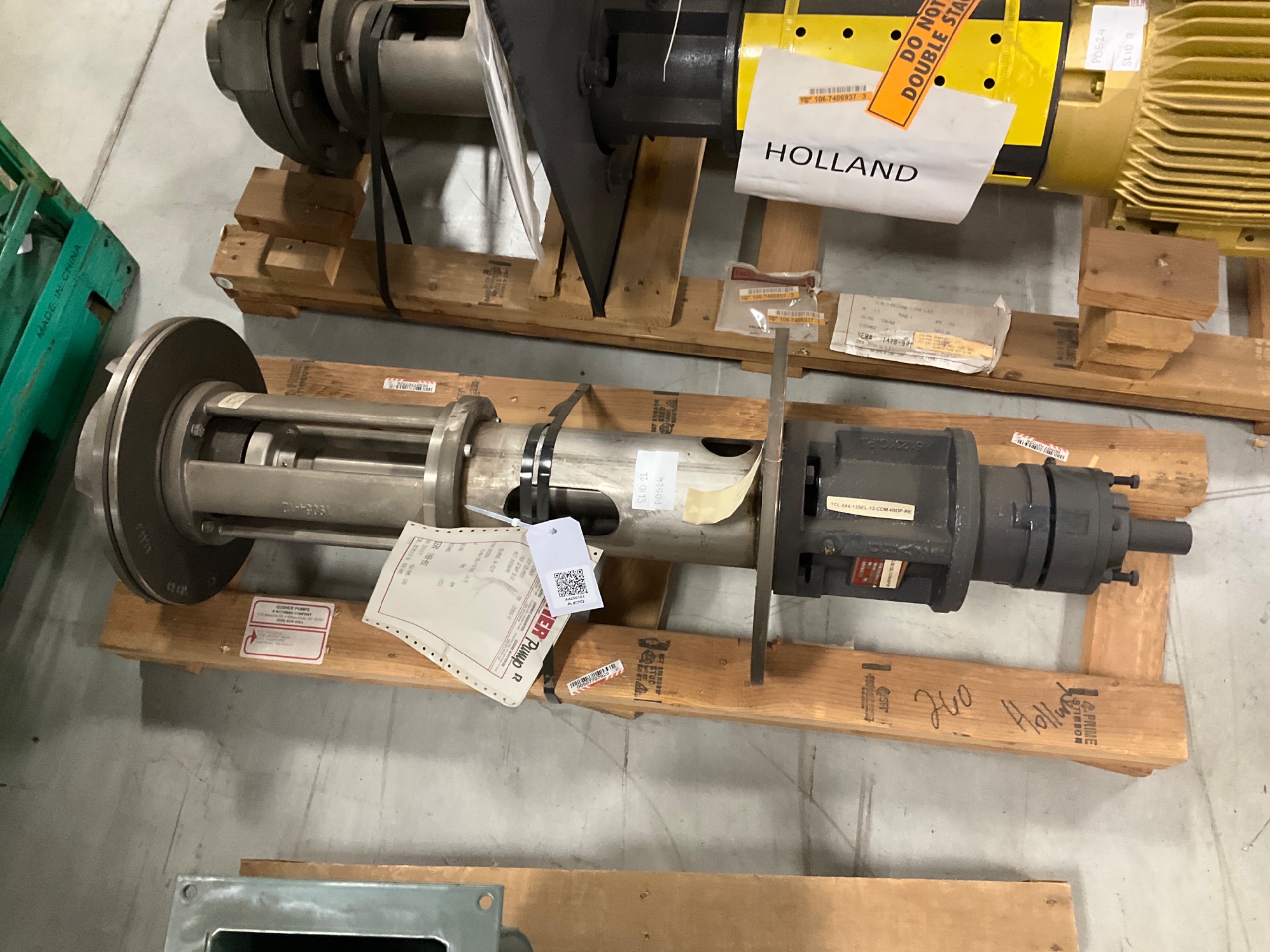 GUSHER PUMPS TCL-5X6-13SEL-12-CDM-4BDP-RE VERTICAL PUMP - undefined