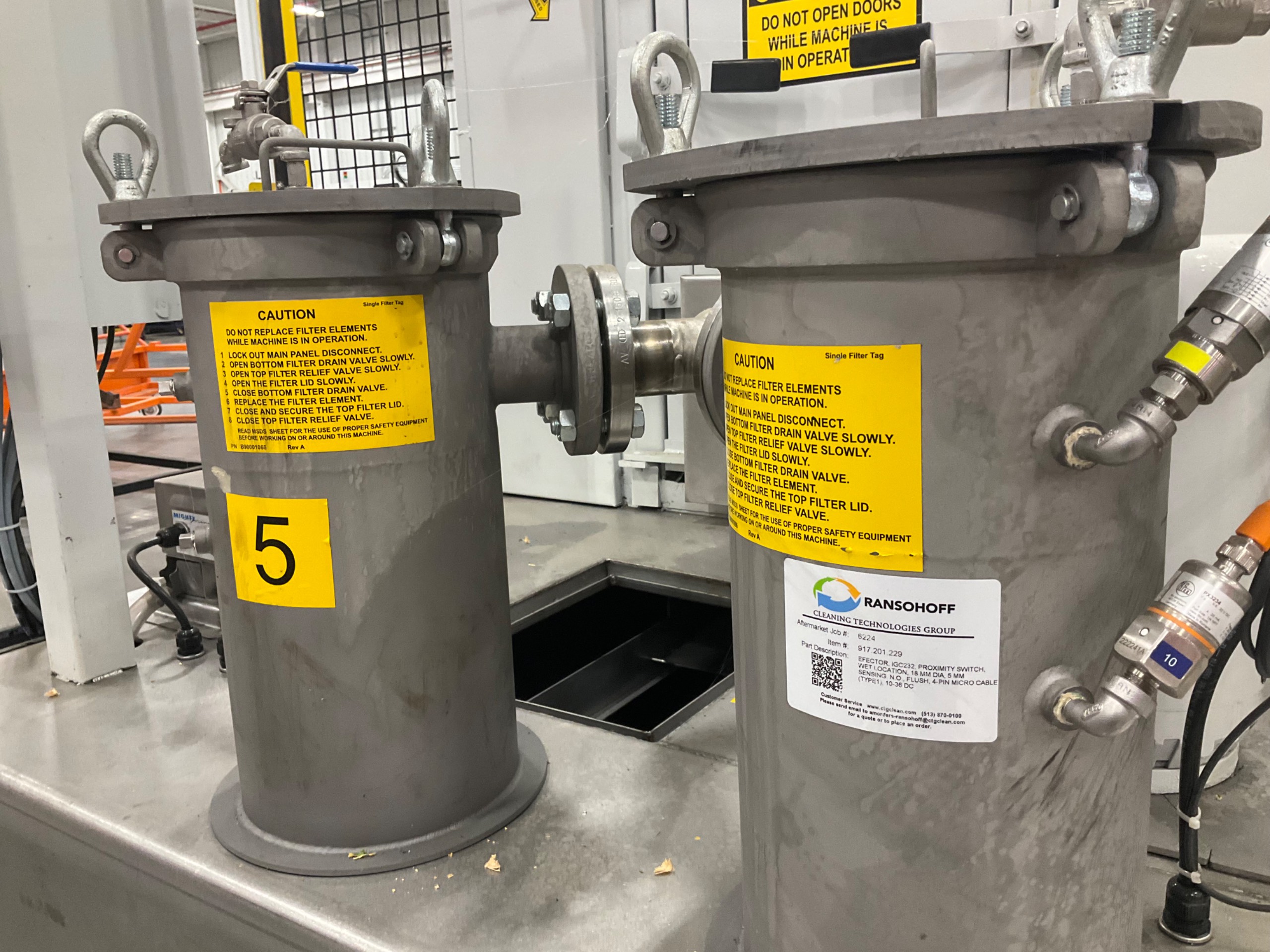 RANSOHOFF PARTS WASHING MACHINE - undefined