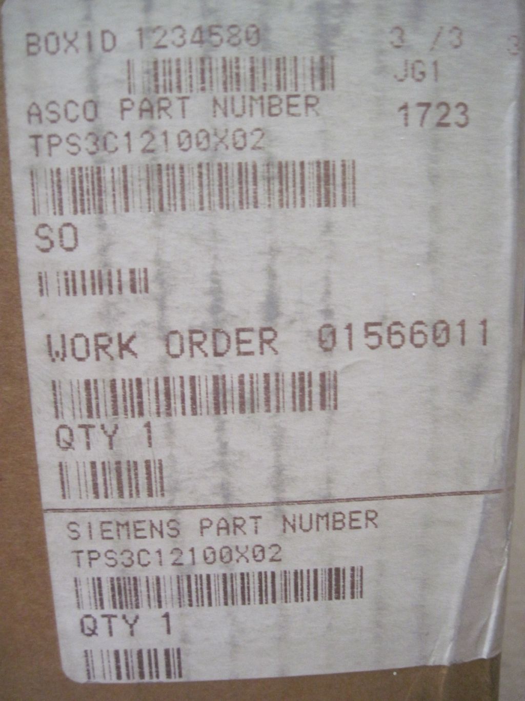 2017 SIEMENS TPS3C12100X02 SURGE PROTECTIVE DEVICE - undefined