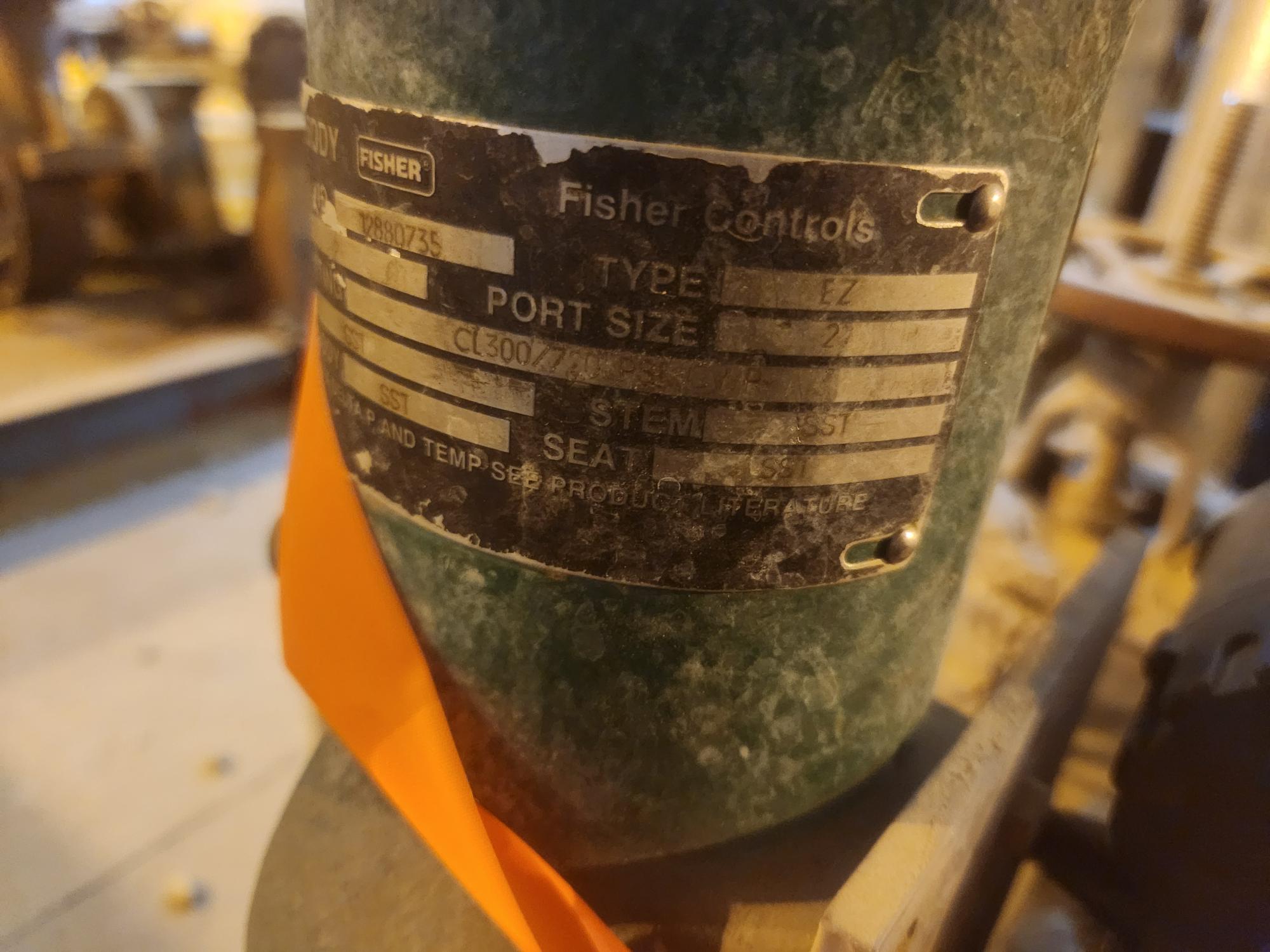 FISHER EZ CONTROL VALVE & 657 ACTUATOR ASSEMBLY - undefined