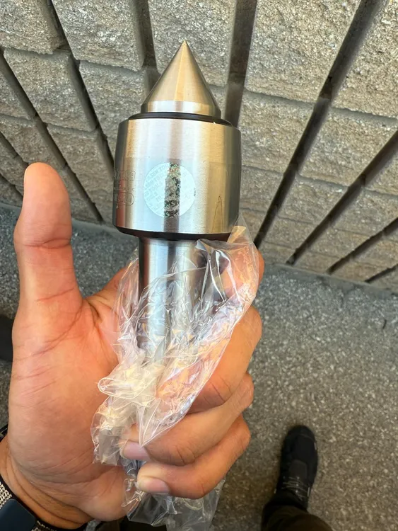 SKODA 4-CSN243324M HEAVY DUTY LIVE CENTRE, MT4, 60°, 2860 LB LOAD, 6000 RPM, 5 LB - undefined