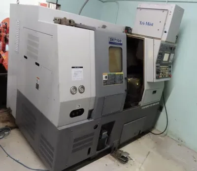 HYUNDAI-KIA SKT100 CNC TURNING CENTER, 12 POS. TURRET, 6000RPM, 21.7" SWING, 8377LBS - undefined