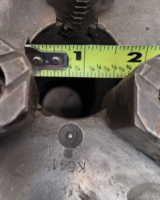 YUASA 550-006 ACCU-DEX ROTARY INDEXER SUPER SPACER W/ 6-1/2" 3 JAW CHUCK - undefined