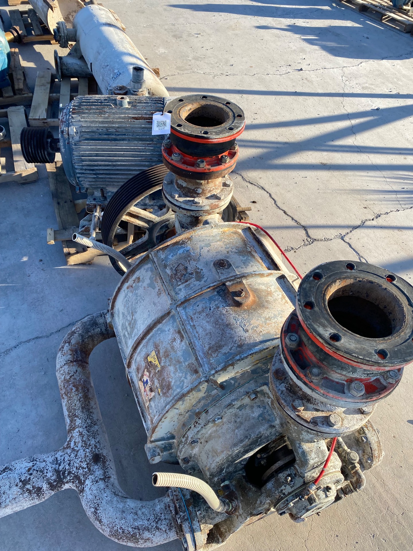 NASH CL2002 PUMP & 150 HP MOTOR ASSEMBLY - undefined