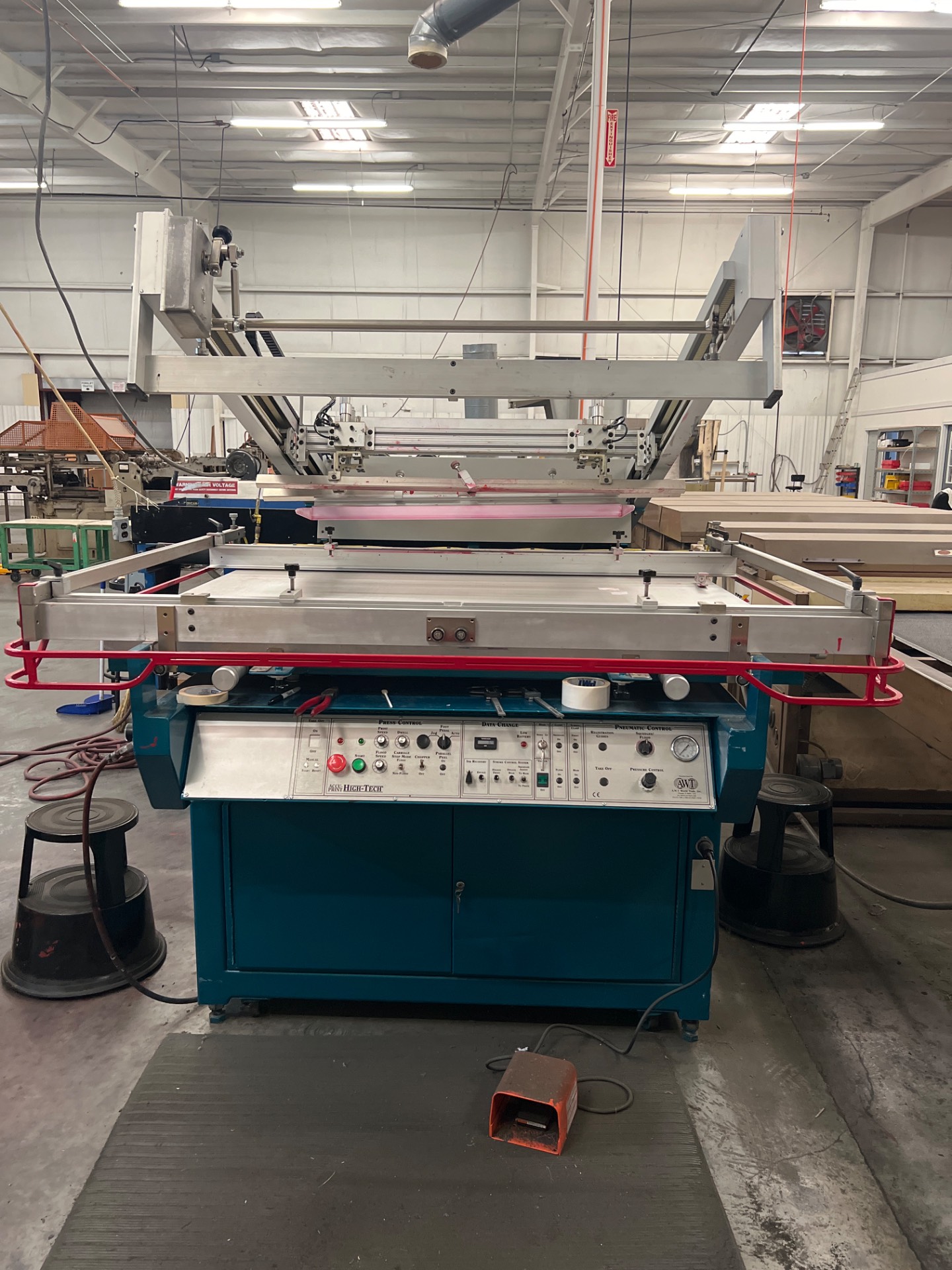 2019 AWT AWT-APHT-3855 FLATBED SCREEN PRINTING PRESS - undefined