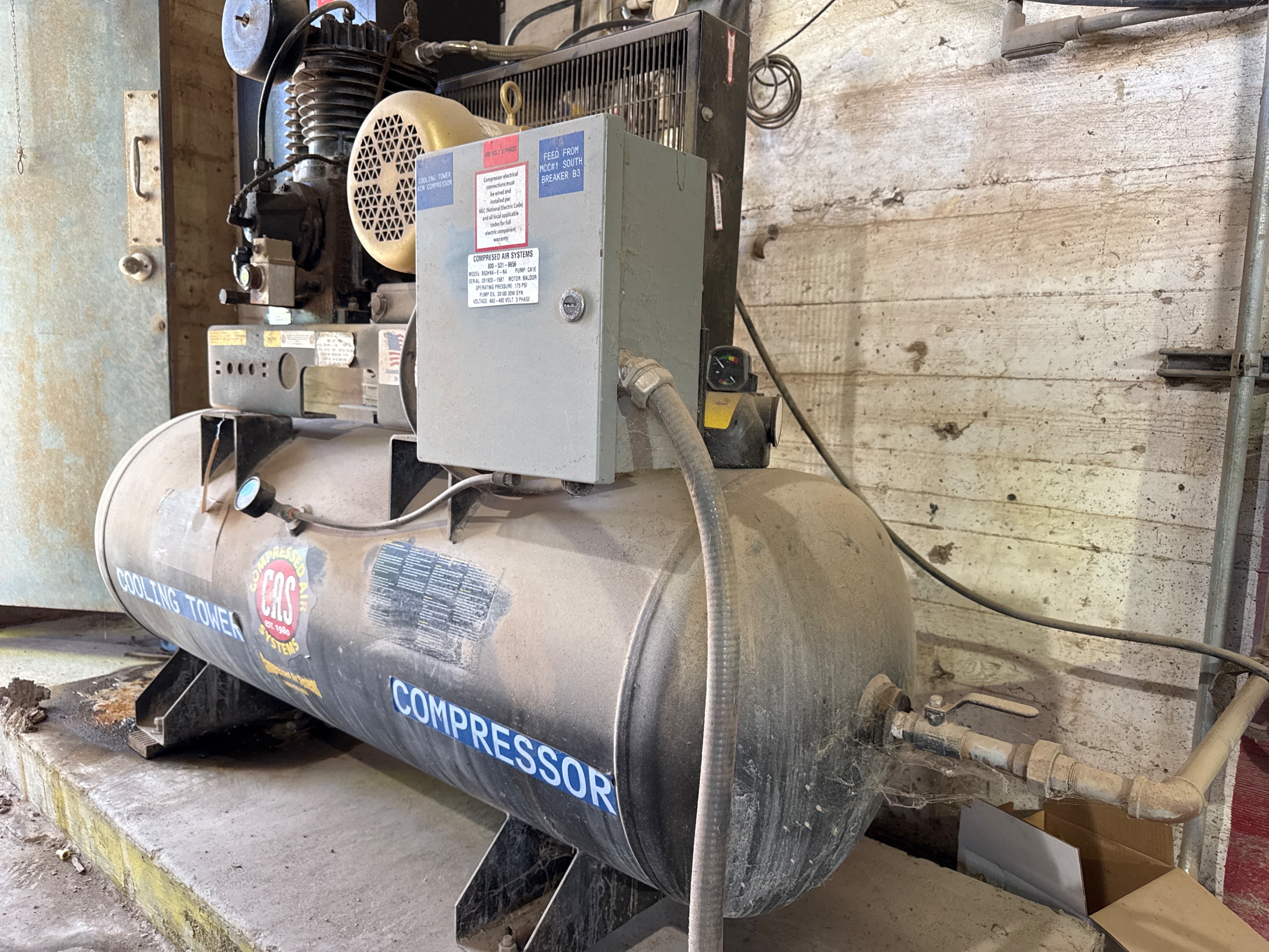 COMPRESSED AIR SYSTEMS B53H84-E-N4 AIR COMPRESSOR - undefined