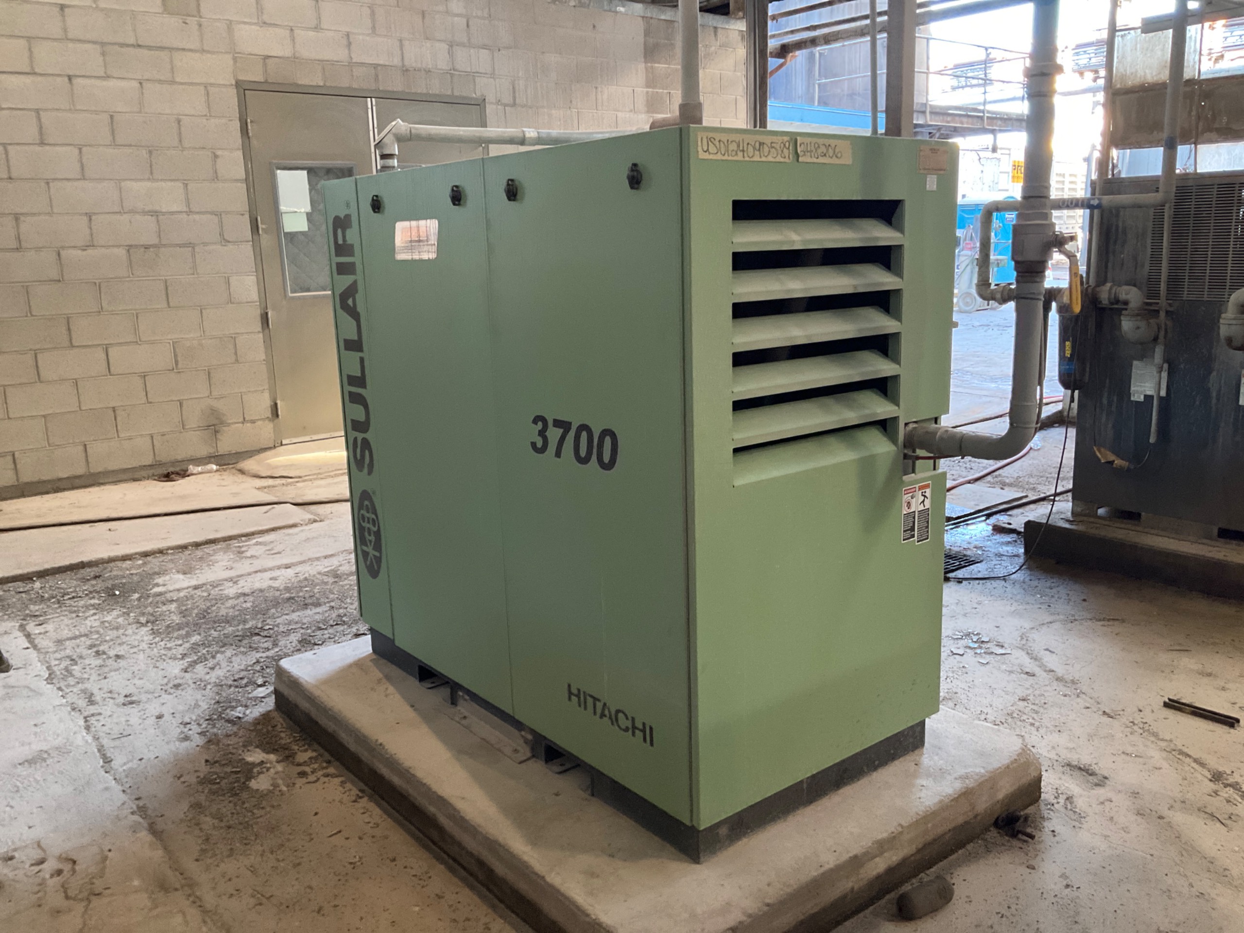 2024 SULLAIR SN3709B/A/PFG/460/60/YD/STS AIR COMPRESSOR - undefined
