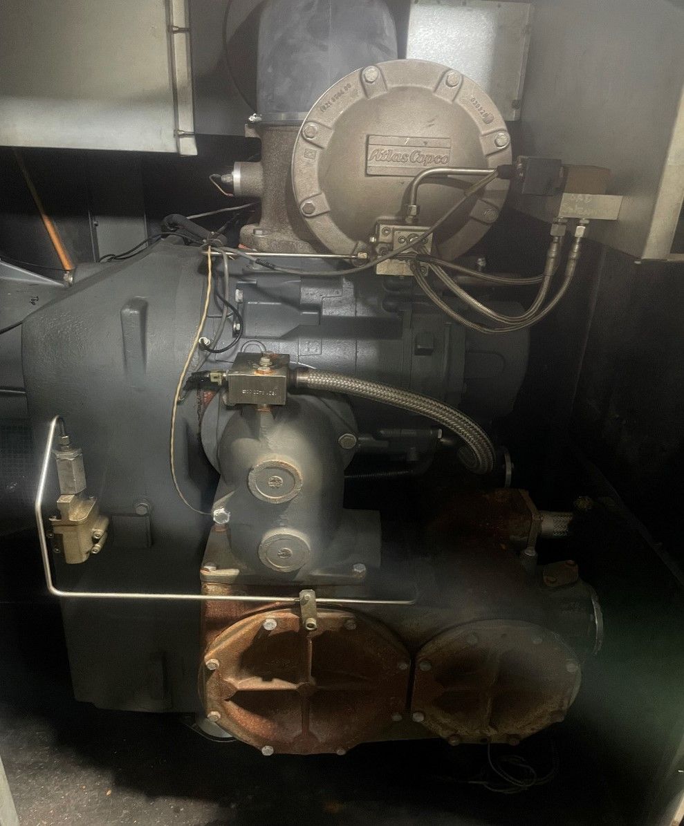 2003 ATLAS COPCO ZR 315 VSD STATIONARY AIR COMPRESSOR WITH DRYER - undefined