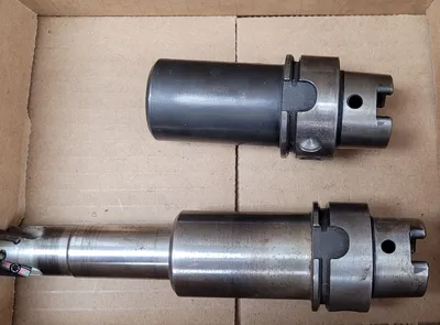 PARLEC HSK40A H40 SHRINK FIT TOOL HOLDER .75IN CLAMPING DIA WITH DAISHOWA SEIKI CUTTER - undefined