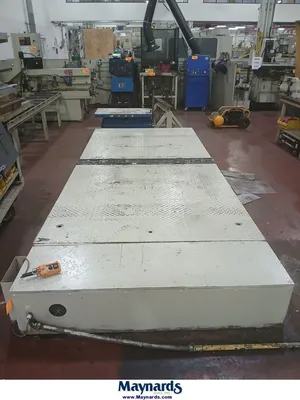DENSON DIE/MOLD FLIPPER TABLE ST-1620, 20 TON MAXIMUM FLIPPING LOAD - undefined