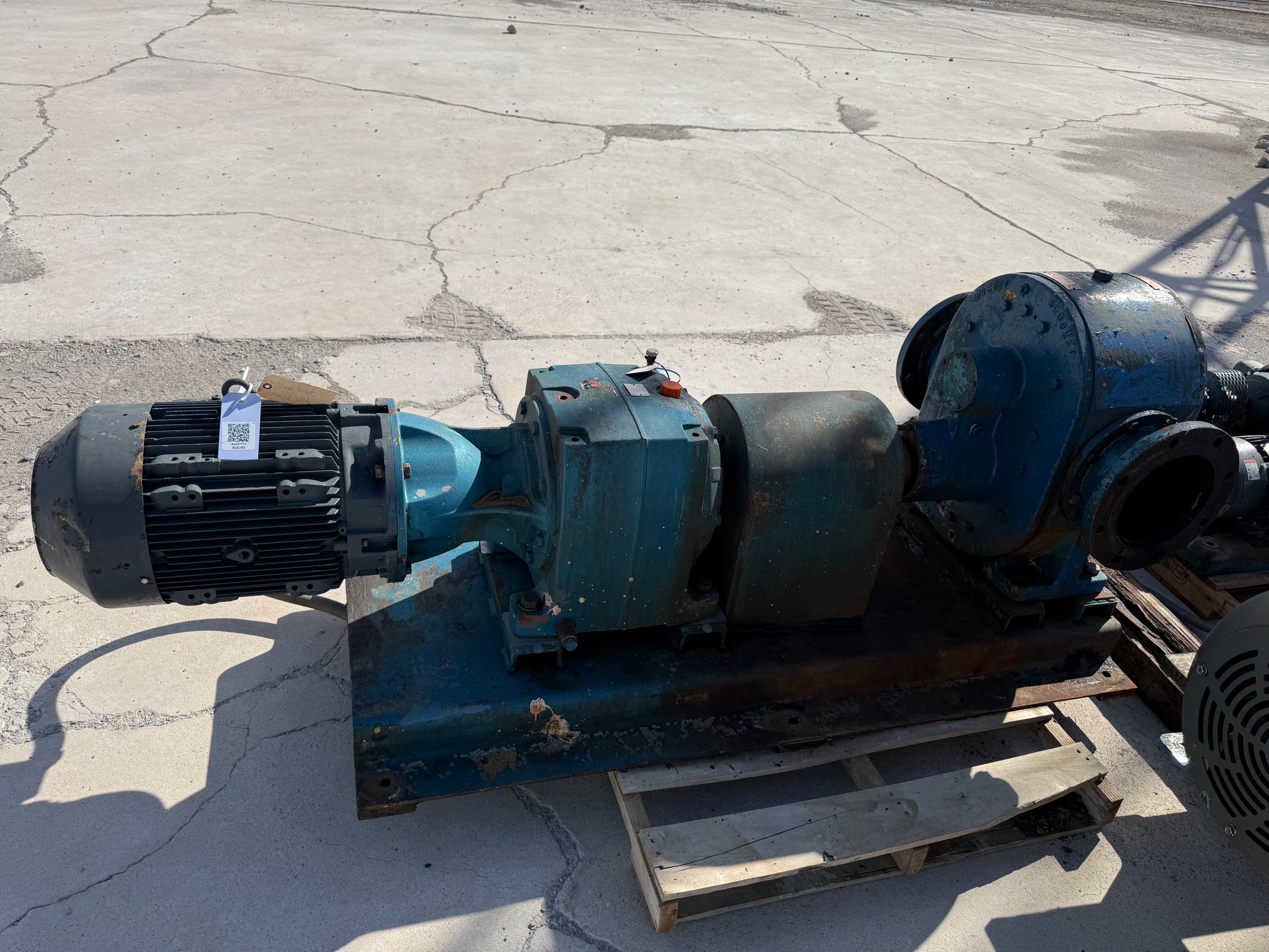 BROQUET BBMC60.K PUMP & 30HP BROOK MOTOR ASSEMBLY - undefined
