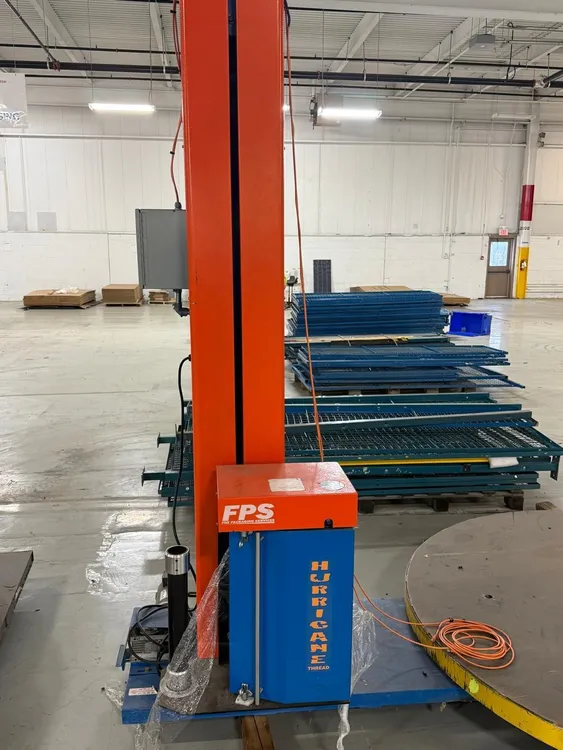 FOX FPS300 SEMI-AUTOMATIC TURNTABLE STRETCH WRAPPER, 5000 LB CAP, 78IN TABLE, 115V, 15 RPM - undefined