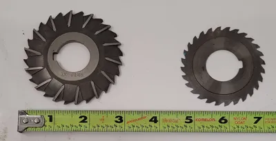 ASSORTED SIDE MILLING CUTTERS (24 PCS) - 18X 3"X.148, 6X 2.5"X.04" - undefined