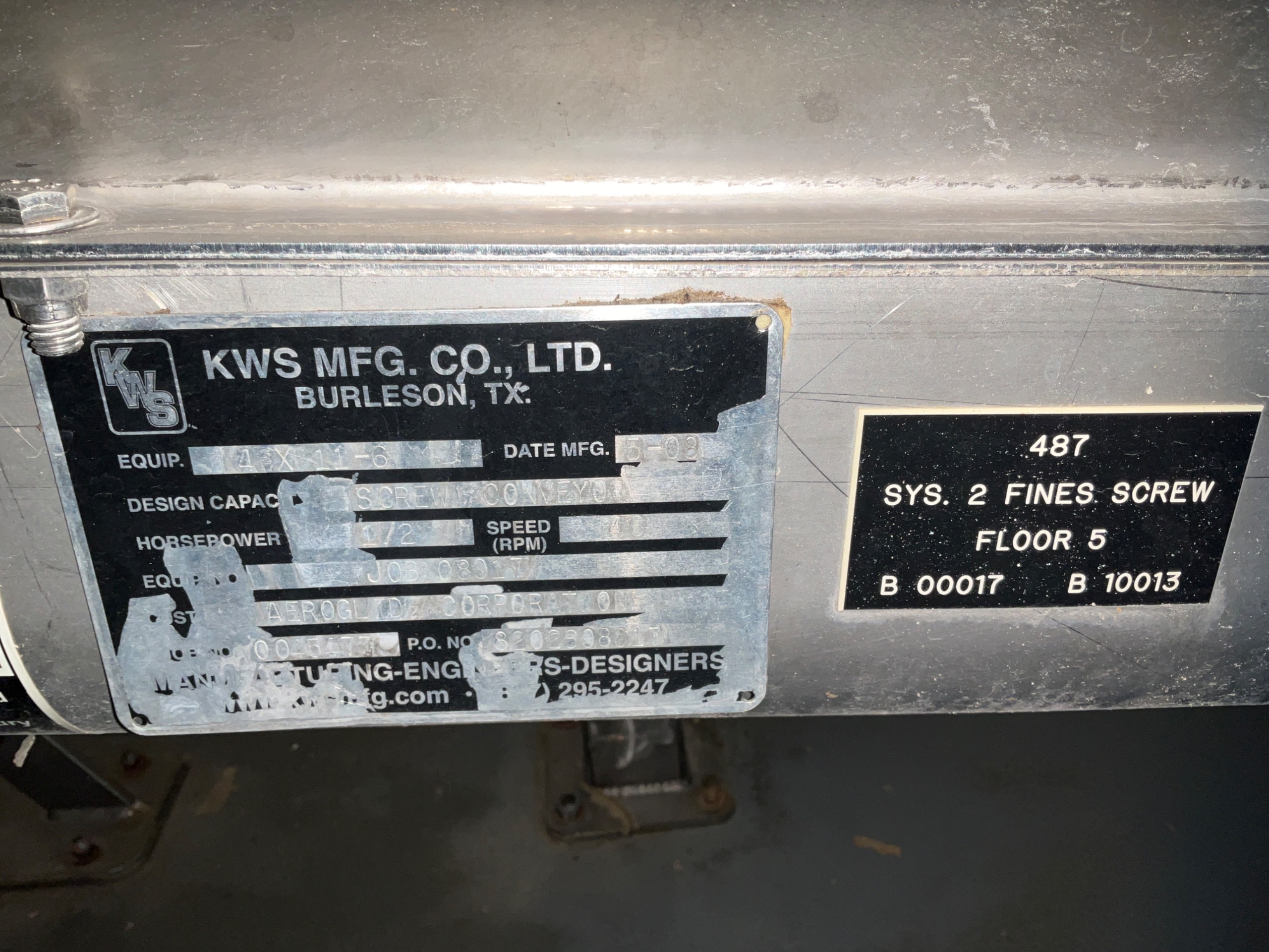 2008 AEROGLIDE C1-24-13 XXC FOOD DRYER - undefined