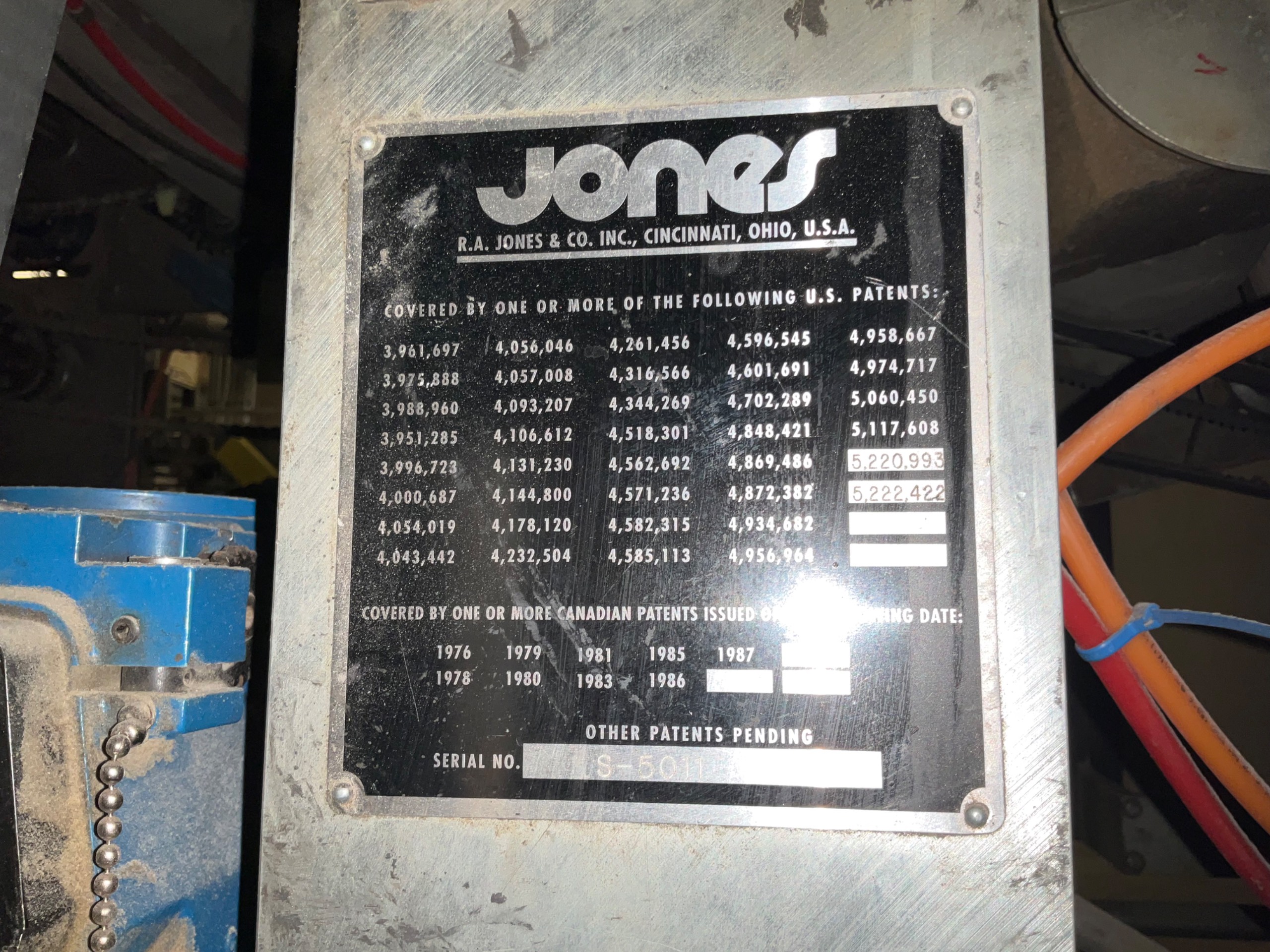 JONES SSG PACKAGING MACHINE - undefined