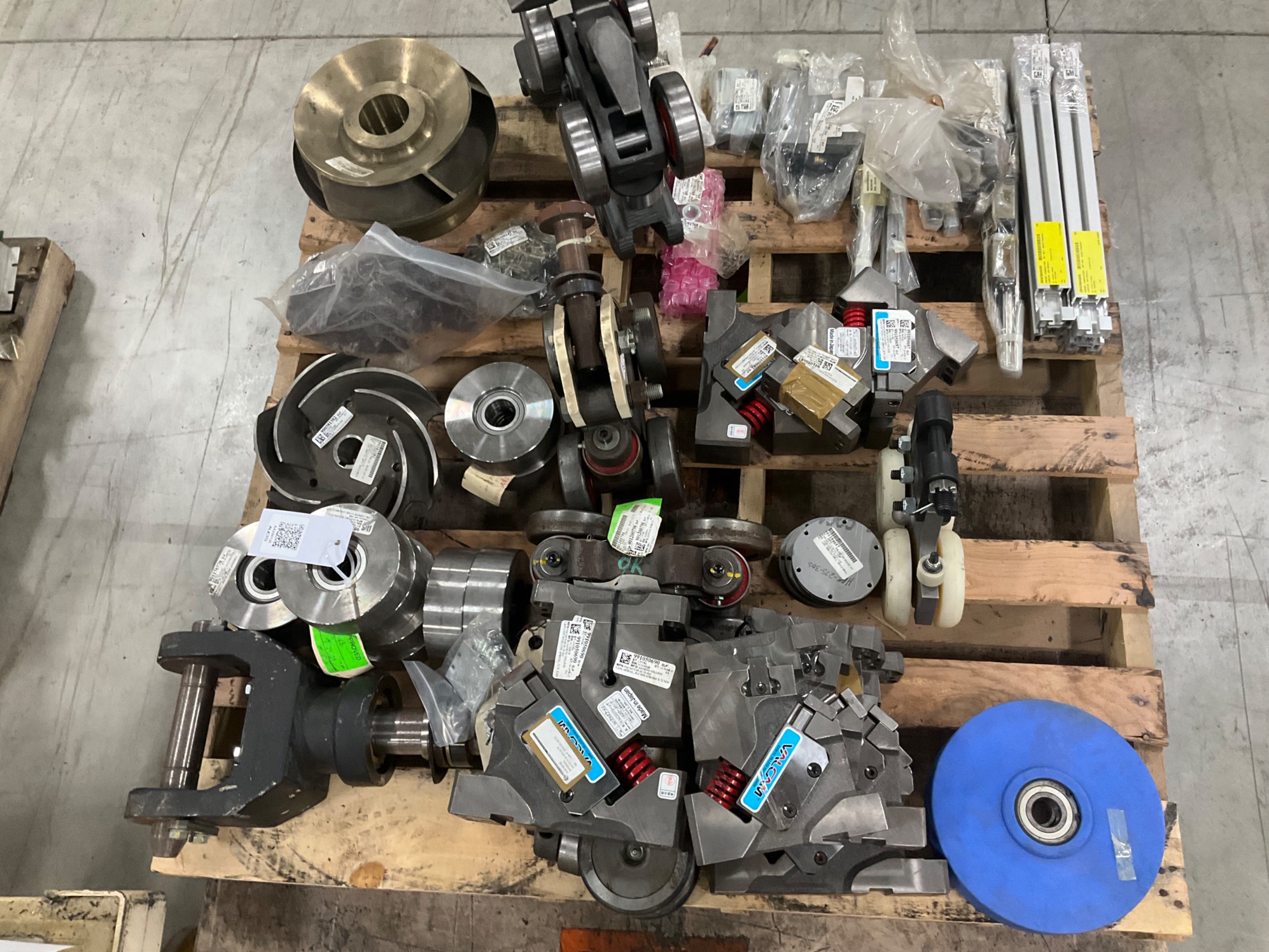 BULK LIST OF MECHANICAL PARTS - undefined