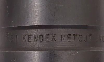 KENDEX METCUT 270-0262 INDEXABLE DRILL - 2 FLUTES, 13.5IN OAL, 2.25IN SHANK - undefined