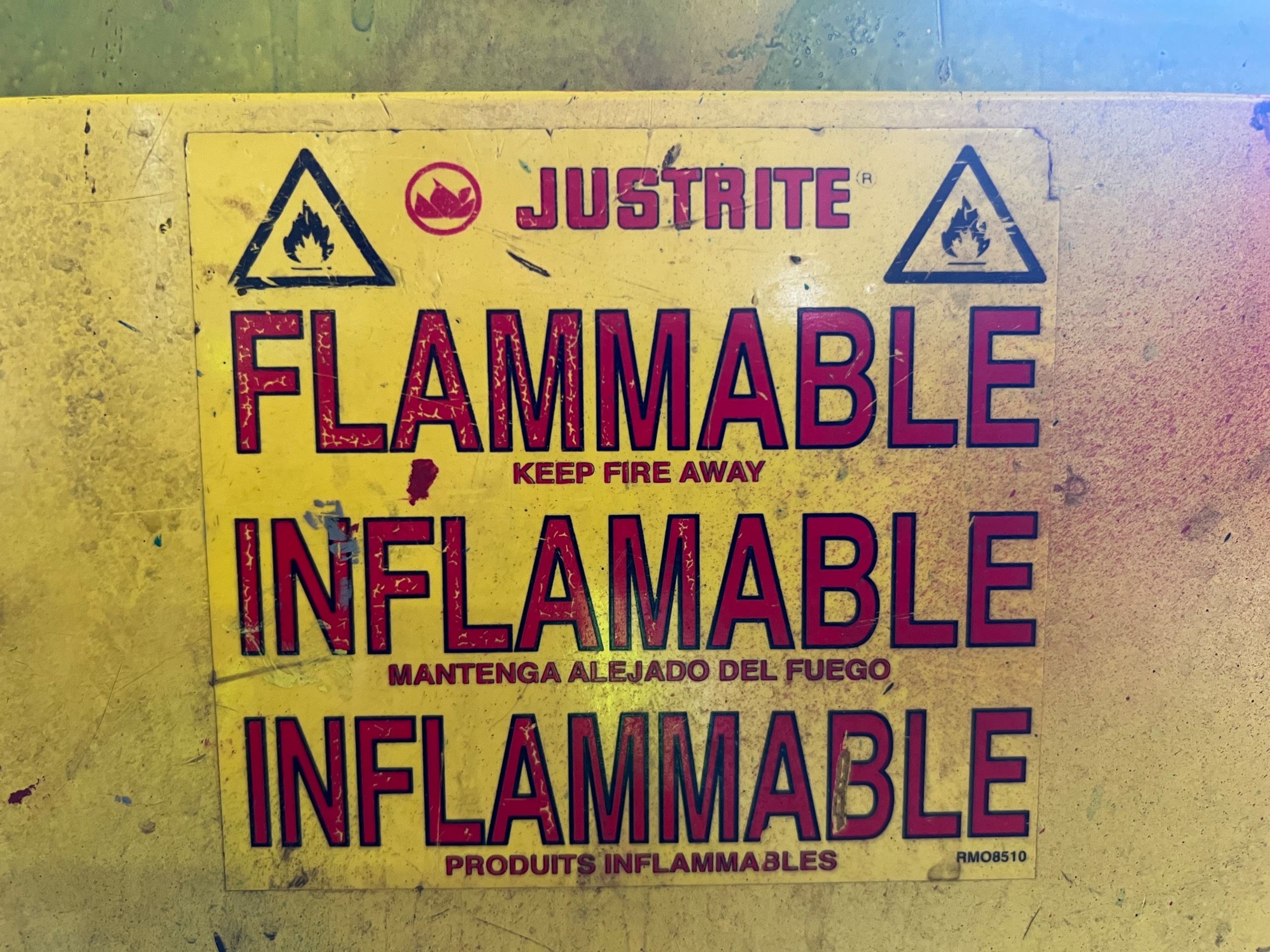 JUSTRITE FLAMMABLE STORAGE CABINET - undefined