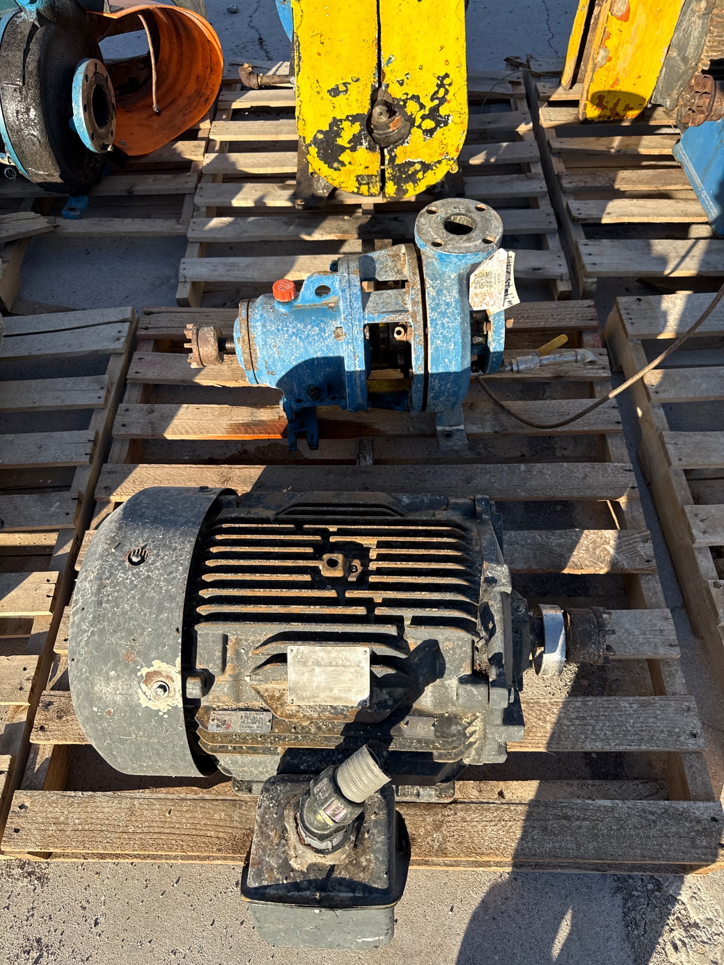 LA BOUR PUMP & 50 HP MOTOR ASSEMBLY - undefined