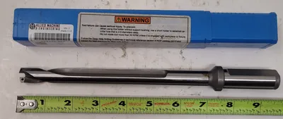 ALLIED MACHINE & ENG. 121126-585 SPECIAL HOLDER, 3/4IN FLANGED, 9-1/2IN OAL, 5-1/2IN FLUTE L. - undefined