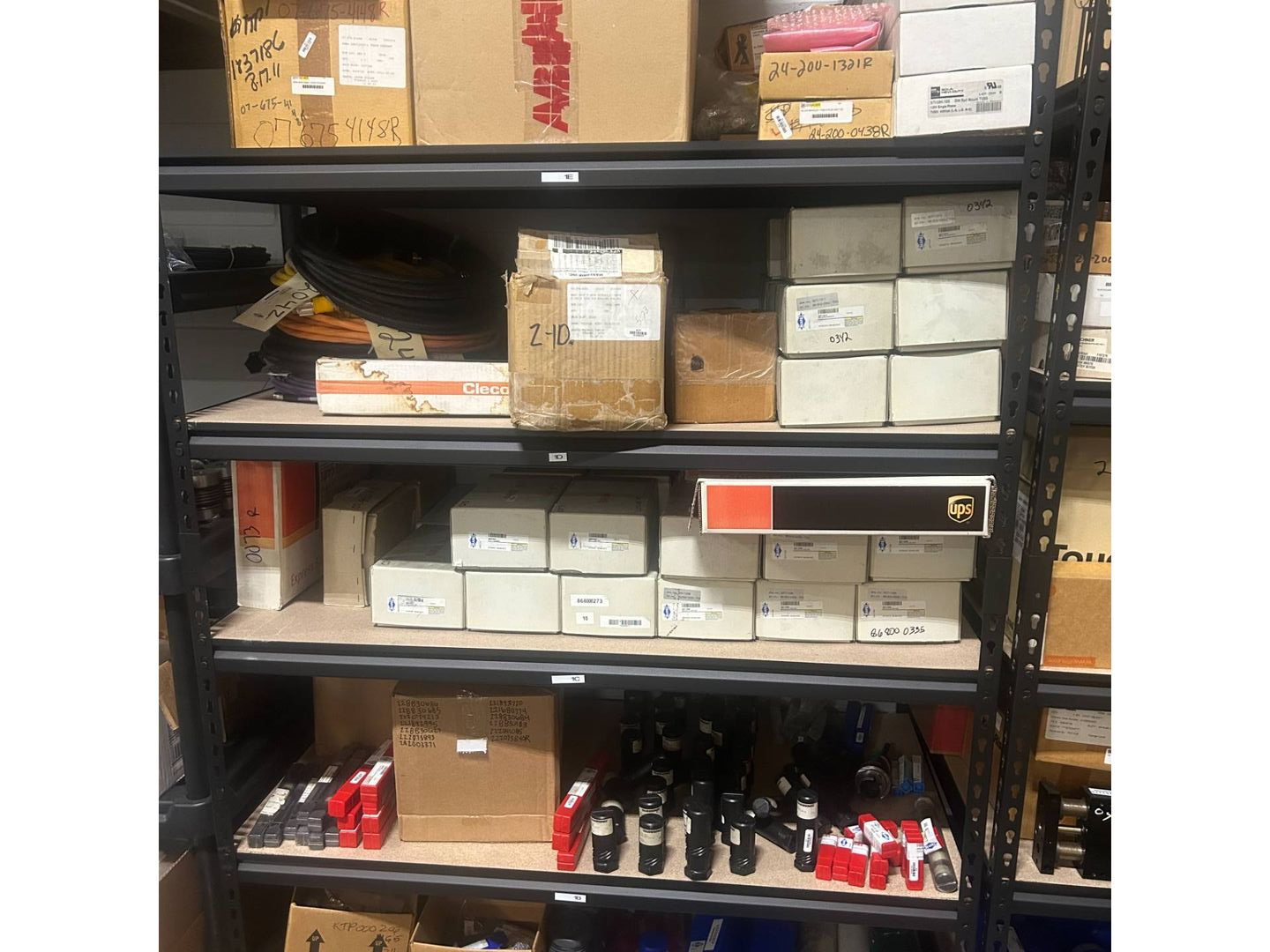 INVENTORY LIST OF ASSORTED PARTS - undefined