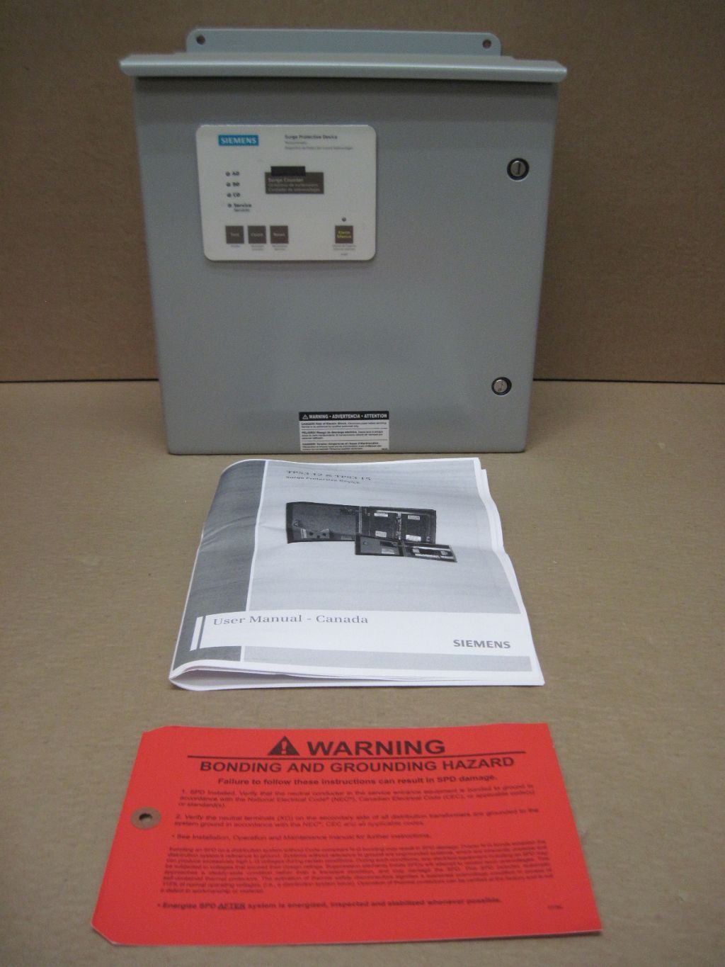 2017 SIEMENS TPS3C12100X02 SURGE PROTECTIVE DEVICE - undefined