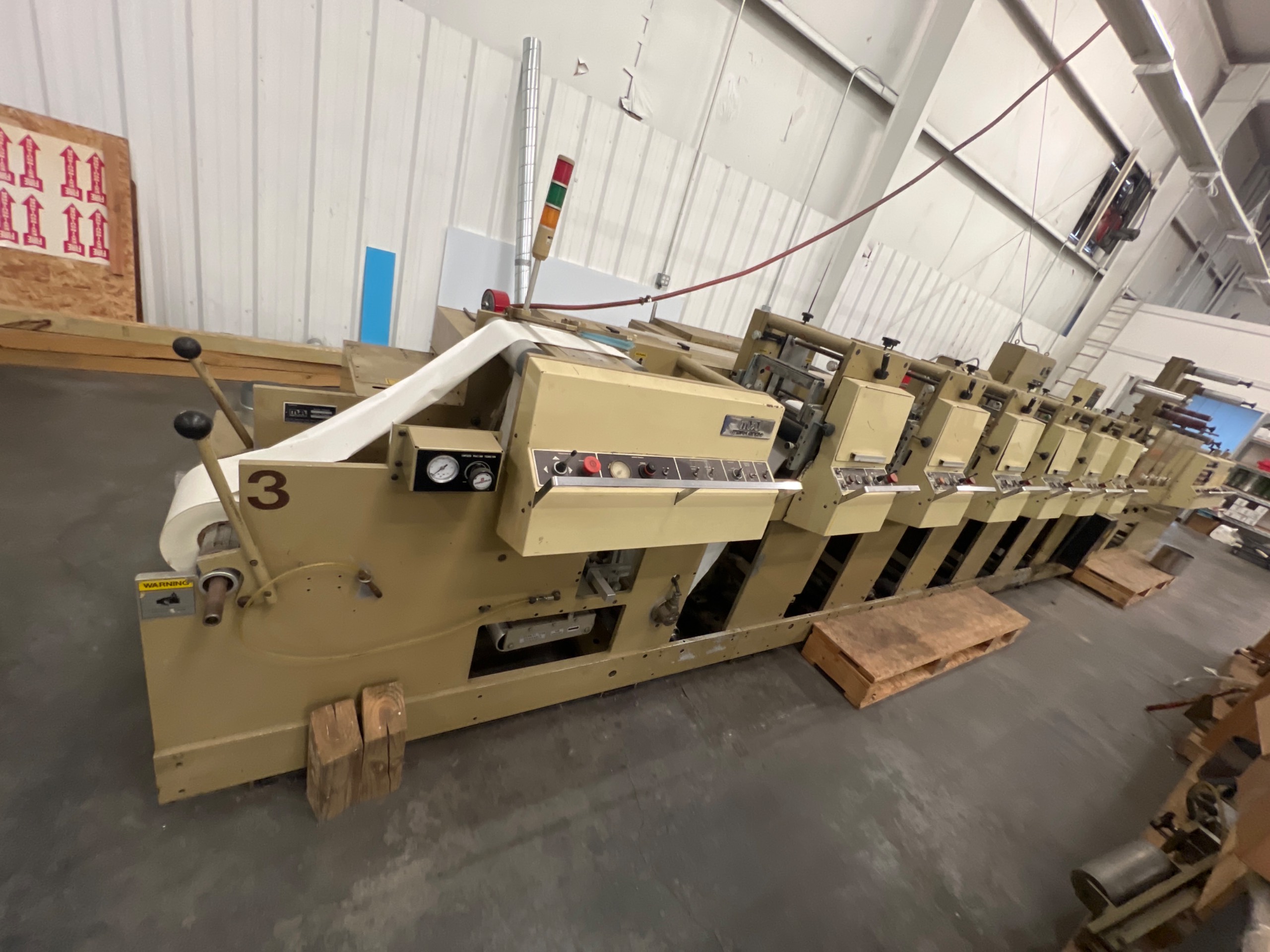 MARK ANDY INC 41268610Y-429 FLEXOGRAPHIC LABEL PRINTING PRESS - undefined